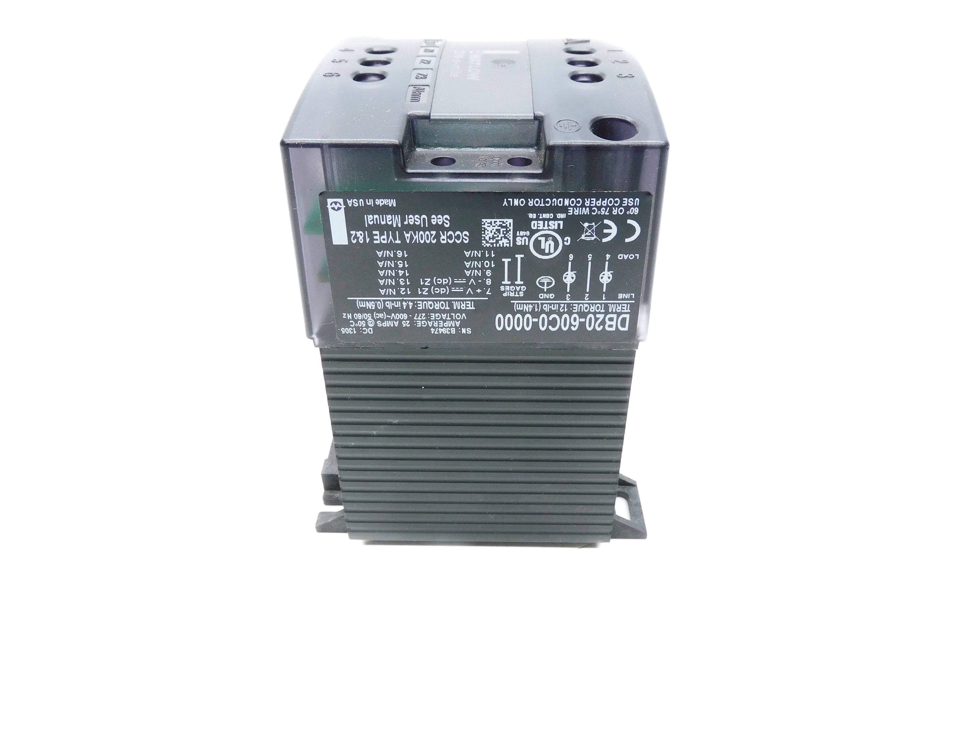 WATLOW DB20-60C0-0000 277-600V 25A NSNP