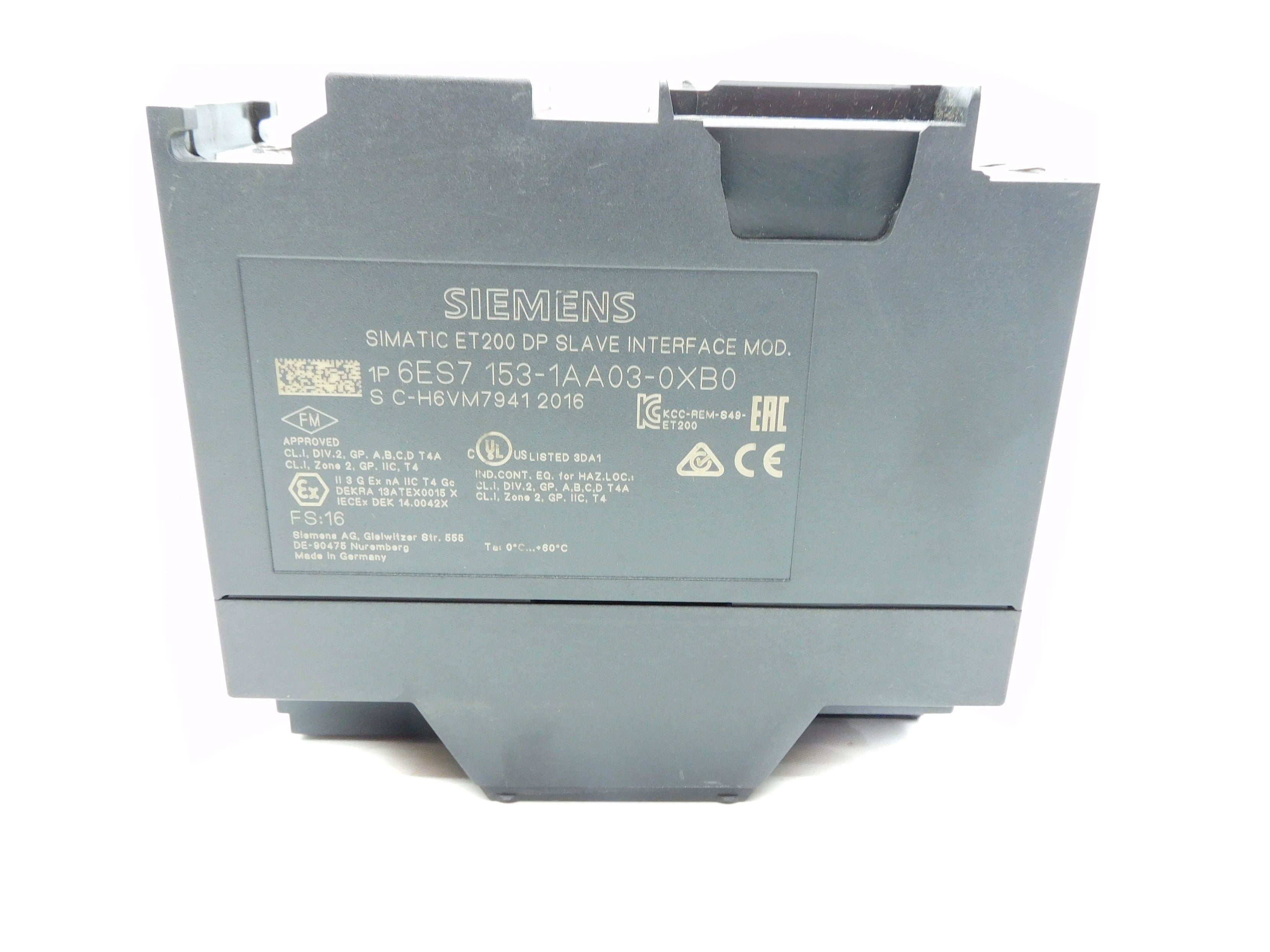 SIEMENS 6ES7-153-1AA03-0XB0 (AS PICTURED) NSNP