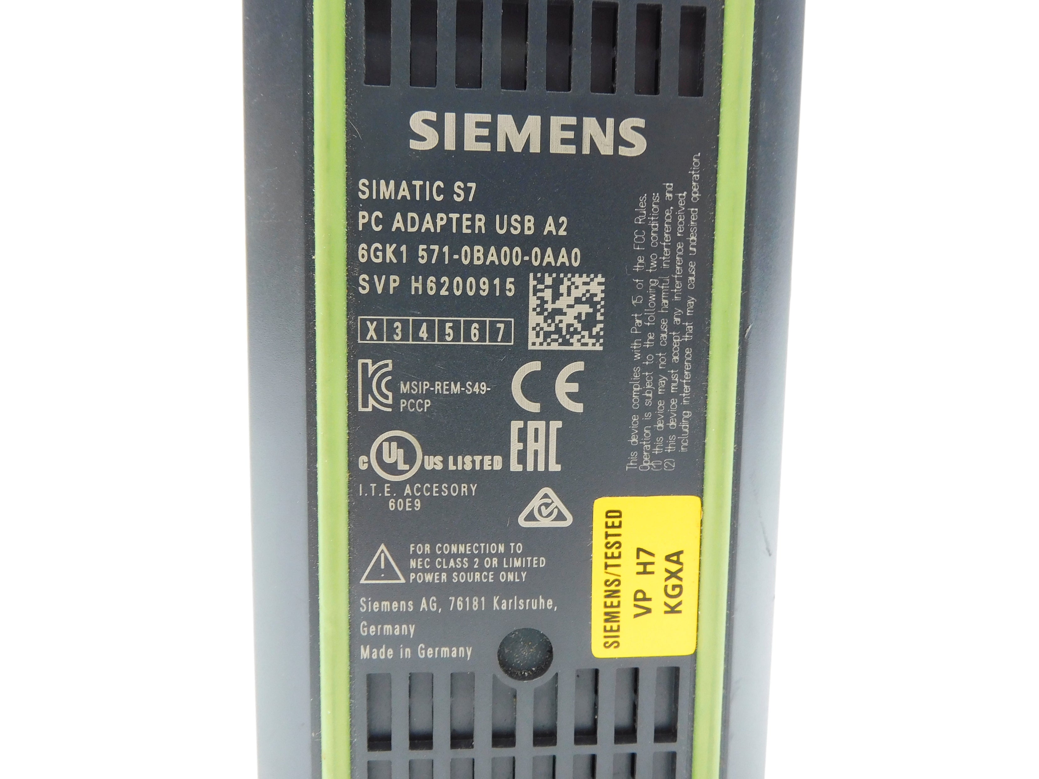 SIEMENS 6GK1-571-0BA00-0AA0 (AS PICTURED) NSNP