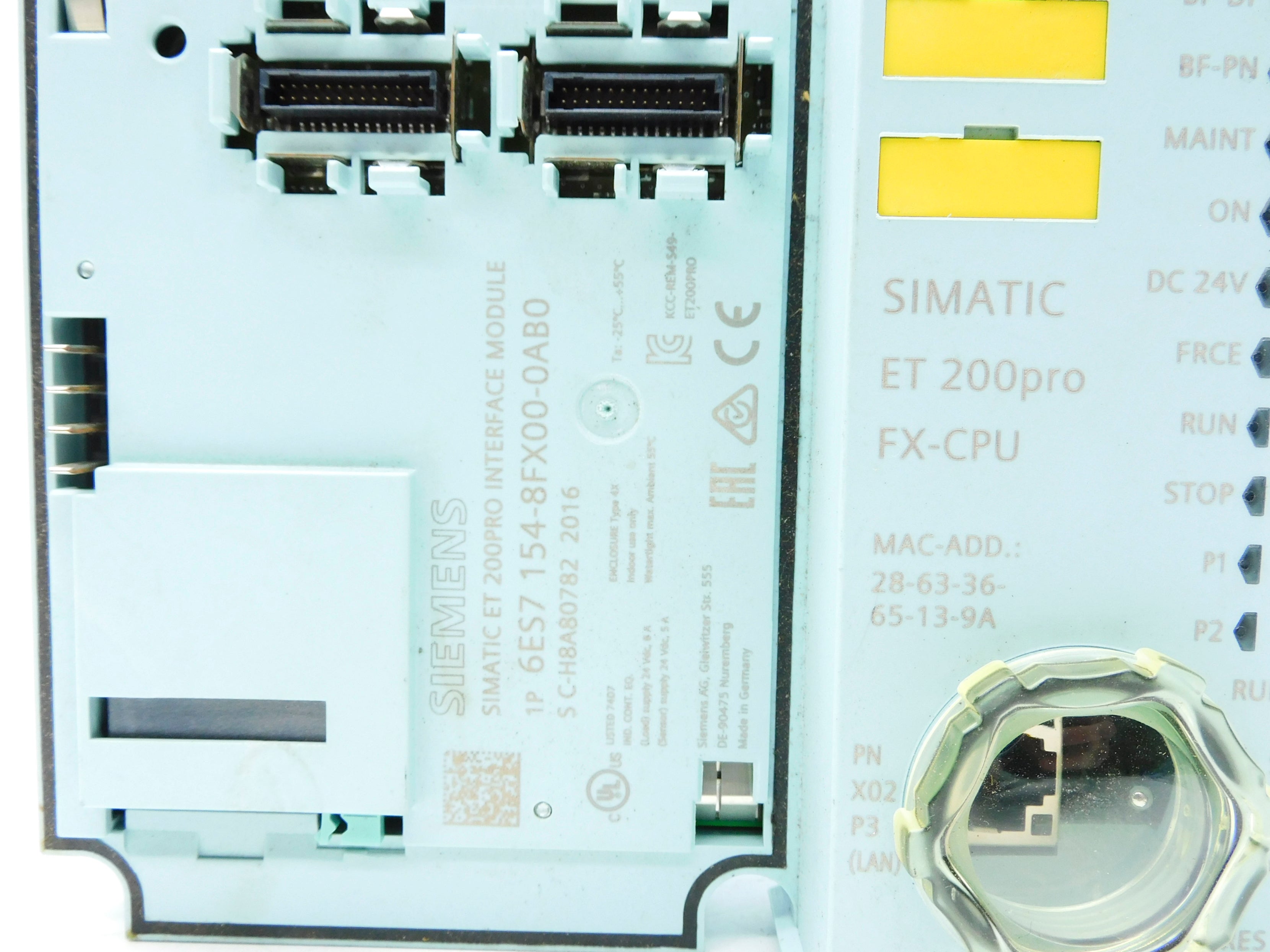 SIEMENS 6ES7-154-8FX00-0AB0 NSNP