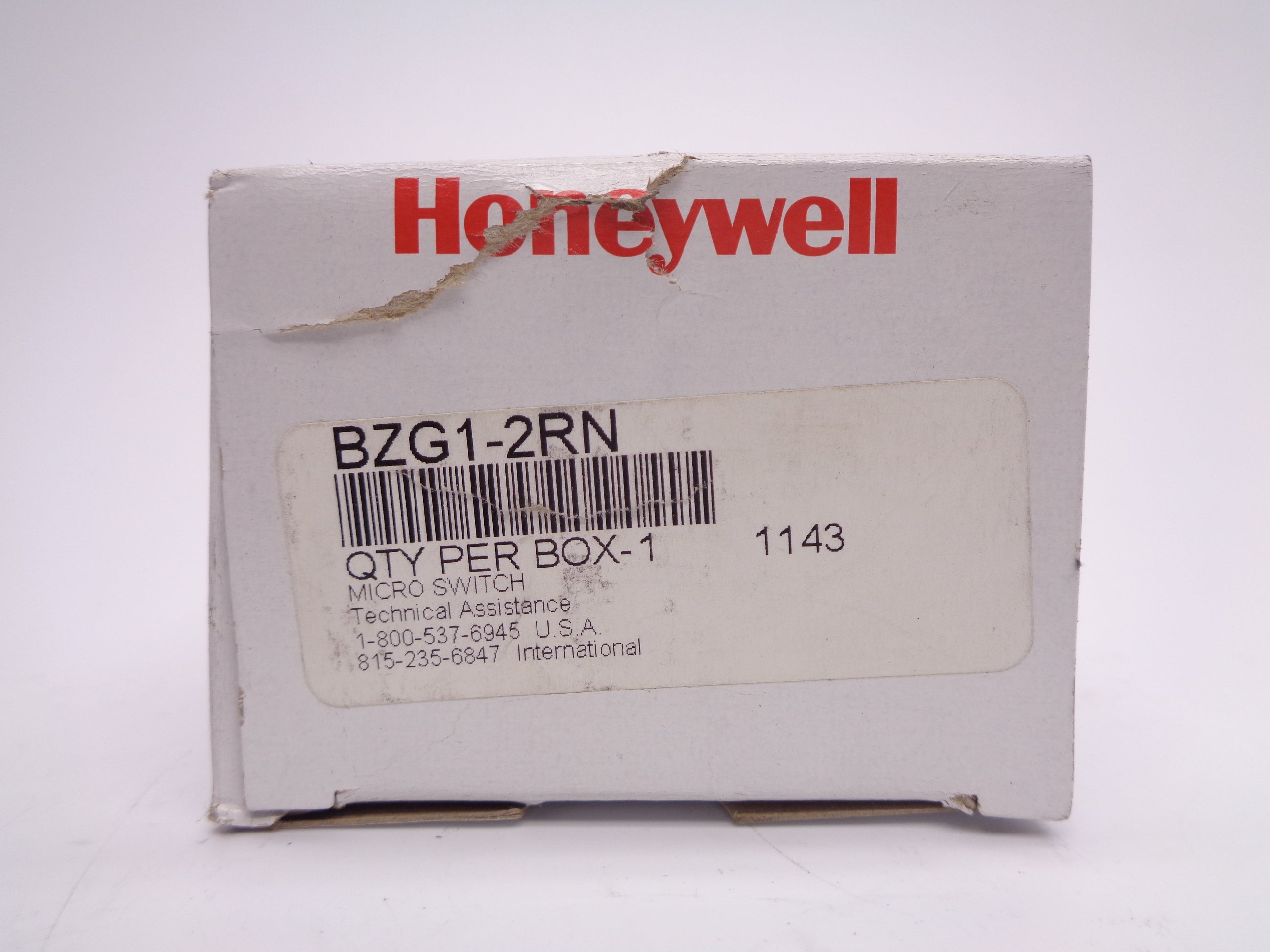 HONEYWELL BZG1-2RN 600VAC 2A NSMP