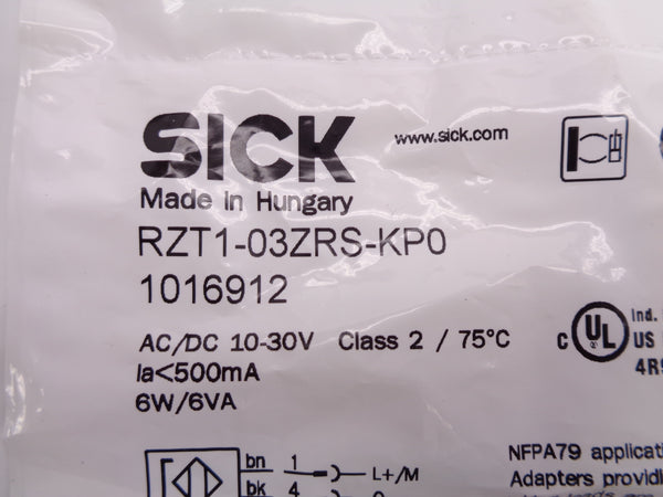 SICK RZT1-03ZRS-KP0 1016912 10-30VAC/DC NSMP