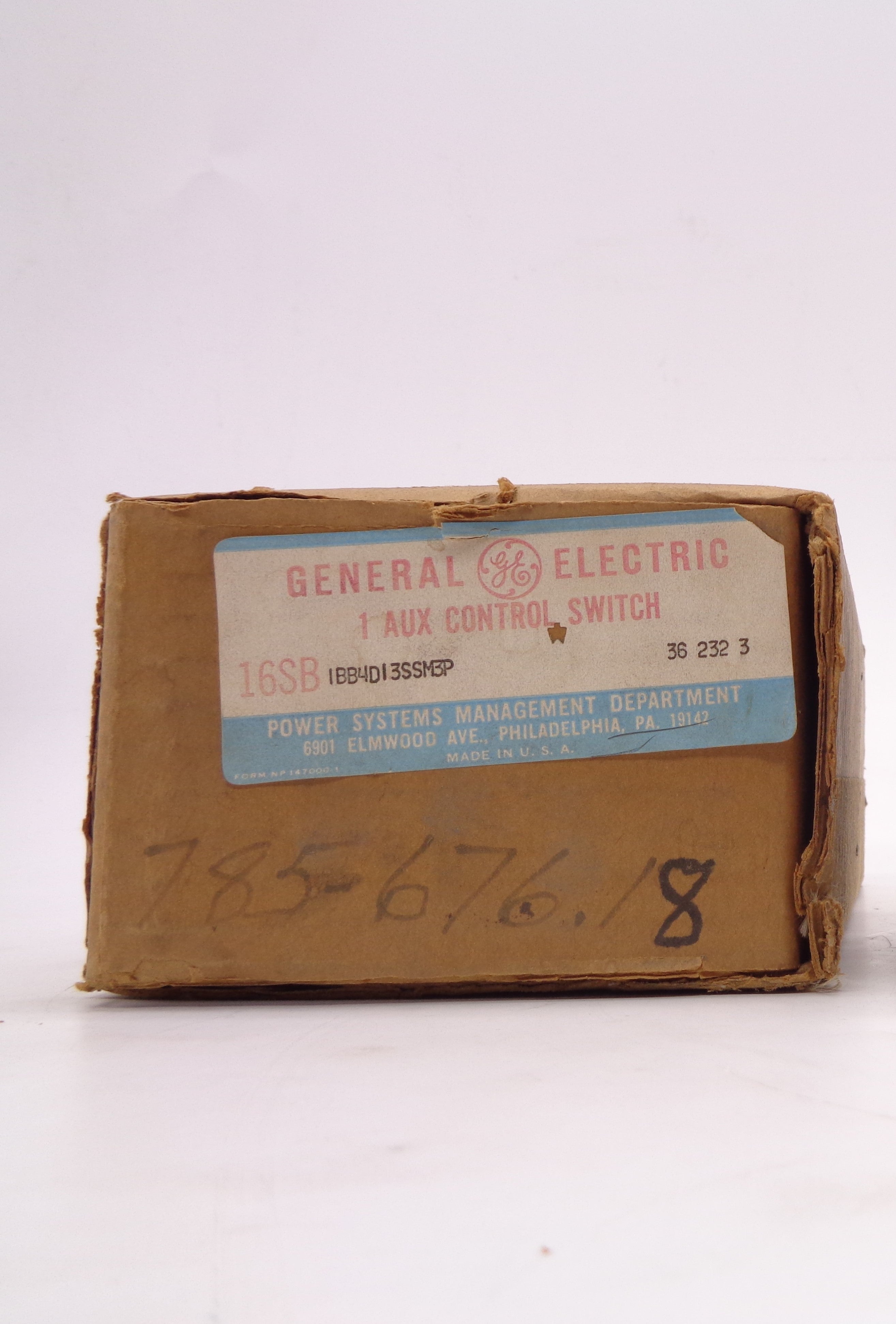 GENERAL ELECTRIC 16SB1BB4D13SSM3P NSMP
