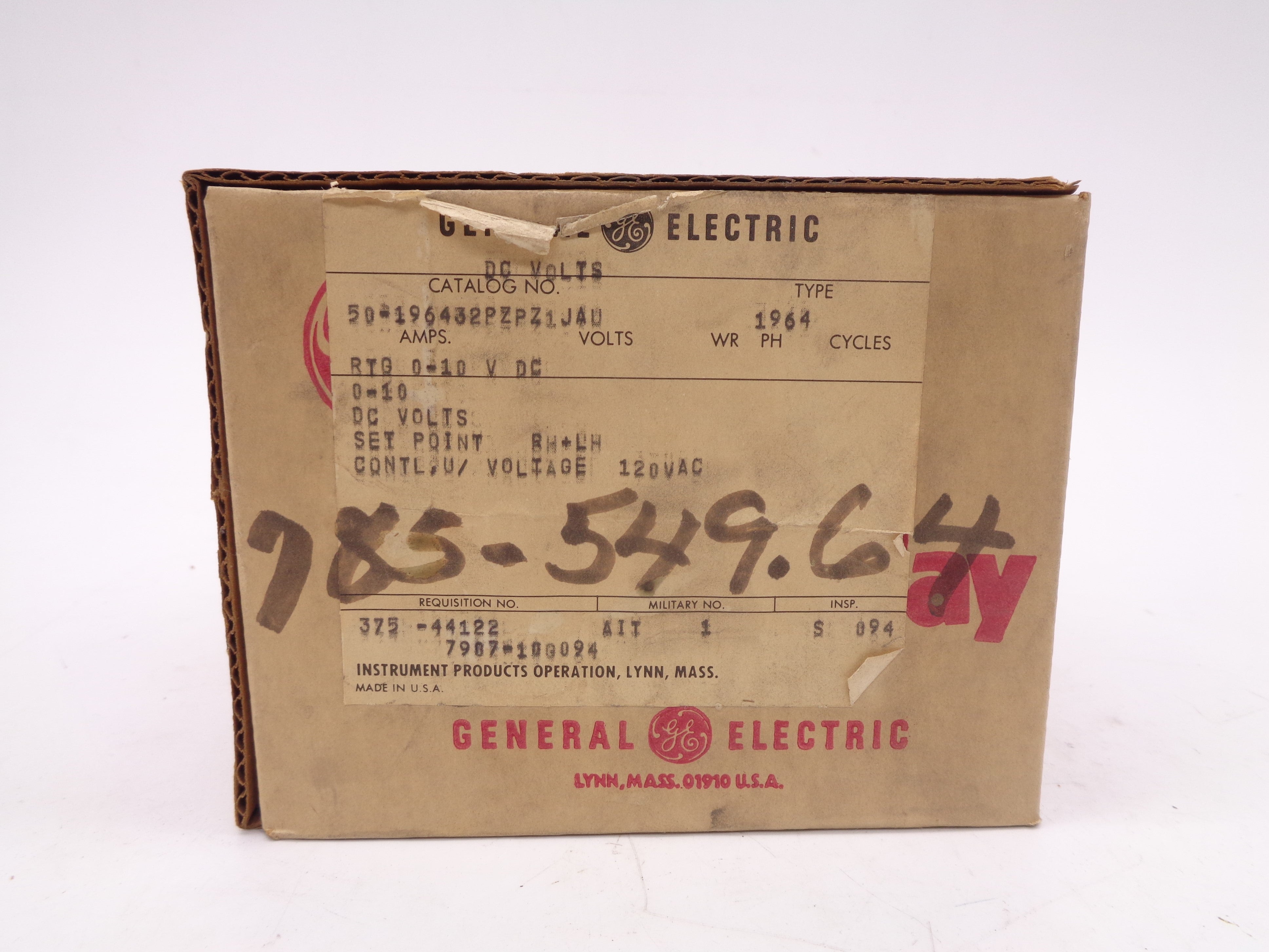 GENERAL ELECTRIC 50-196432PZPZ1JAU NSMP