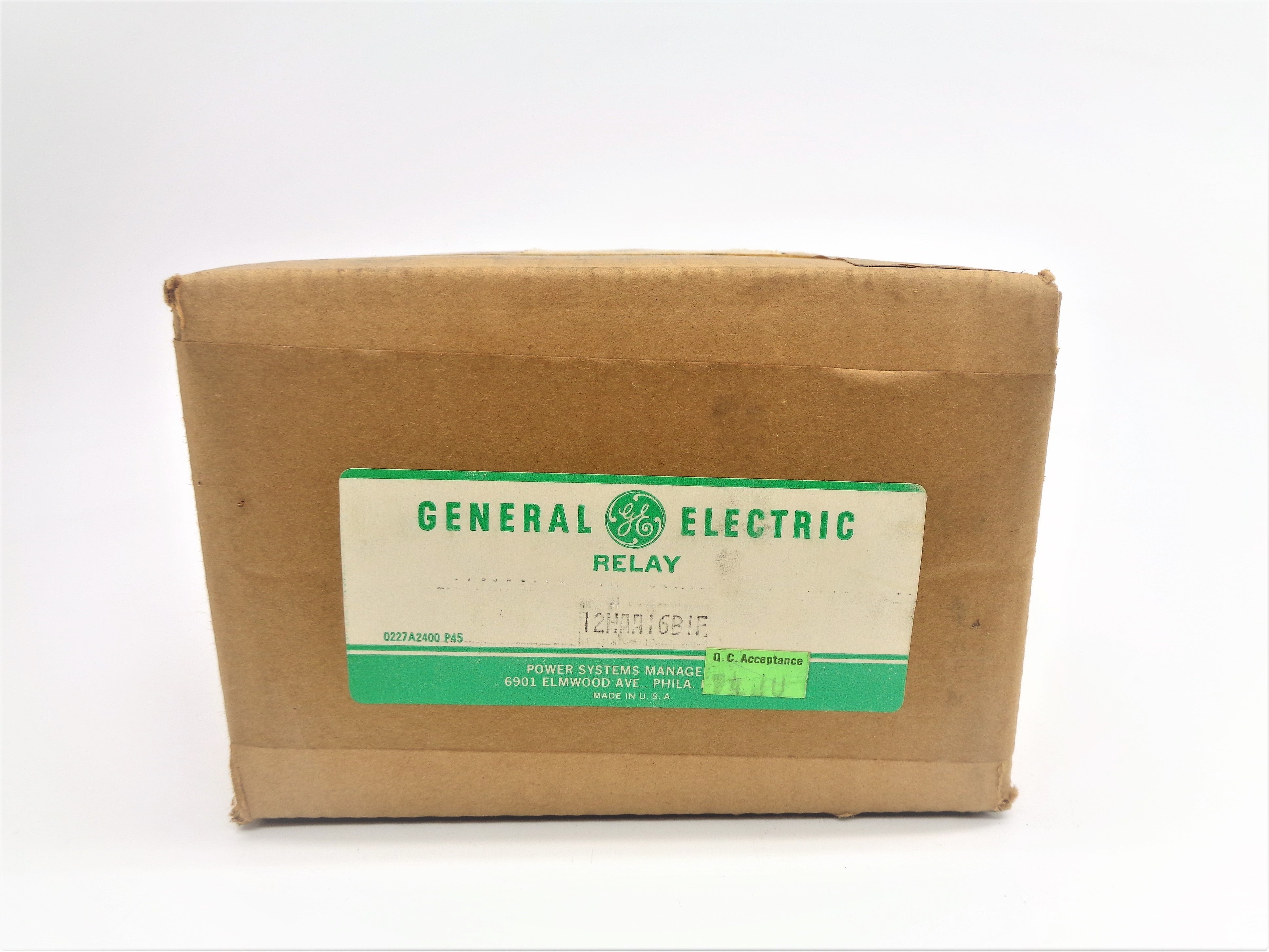 GENERAL ELECTRIC 12HAA16B1F NSFS