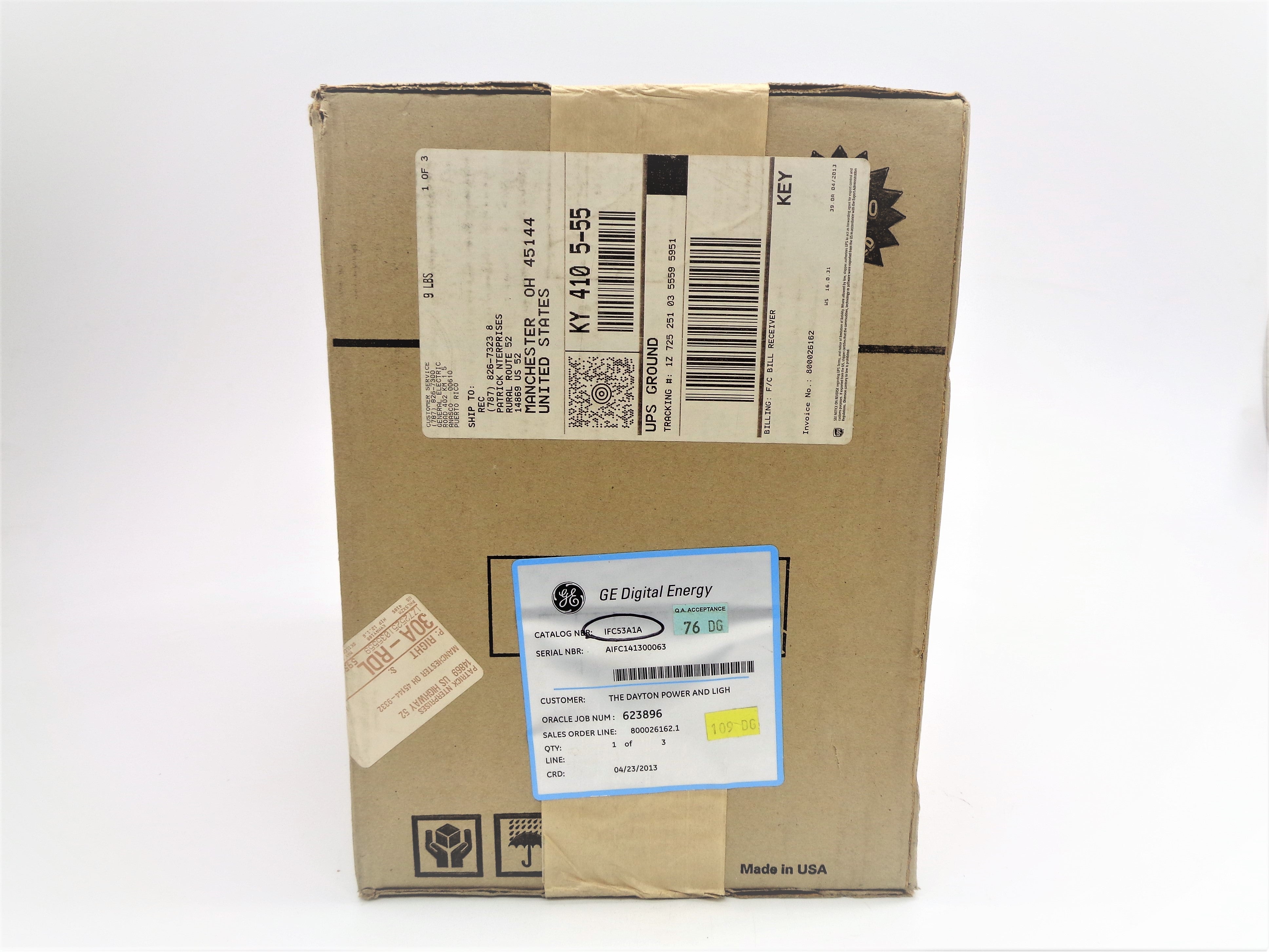 GENERAL ELECTRIC 12IFC53A1A NSFS