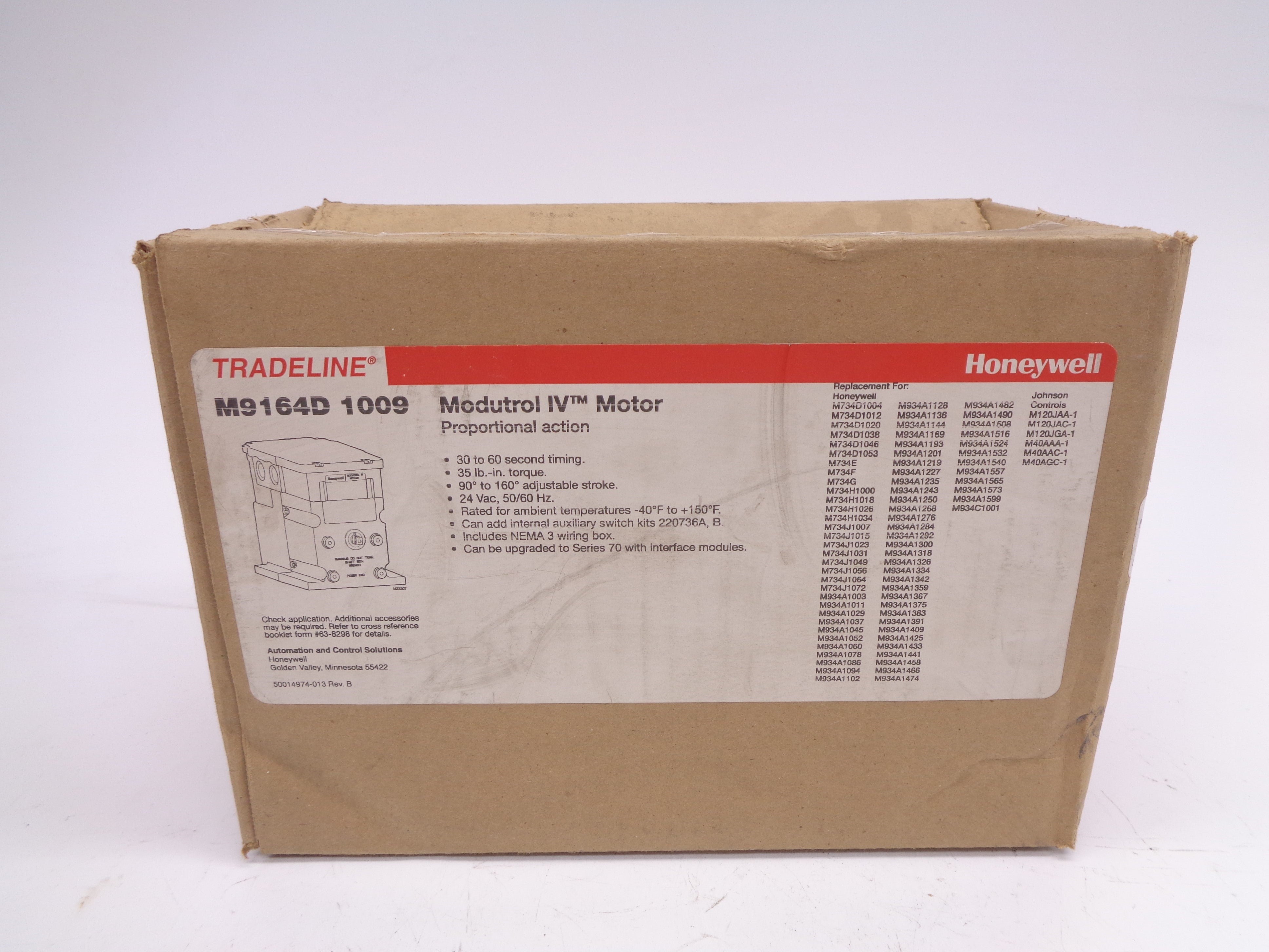 HONEYWELL M9164D1009 24V NSMP