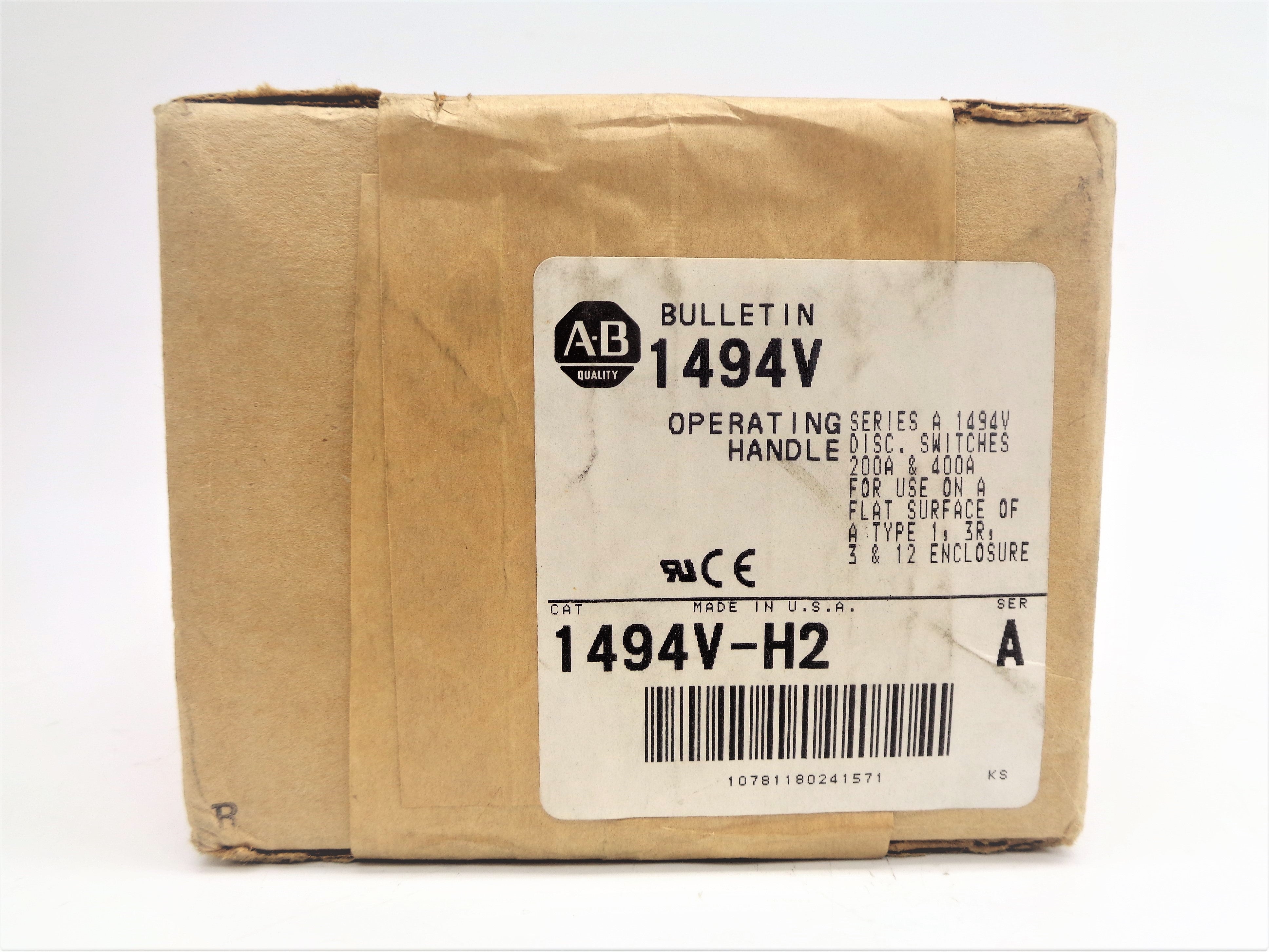 ALLEN BRADLEY 1494V-H2 SER. A (BR/WH) NSFS