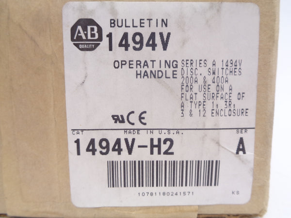 ALLEN BRADLEY 1494V-H2 SER. A (BR/WH) NSFS