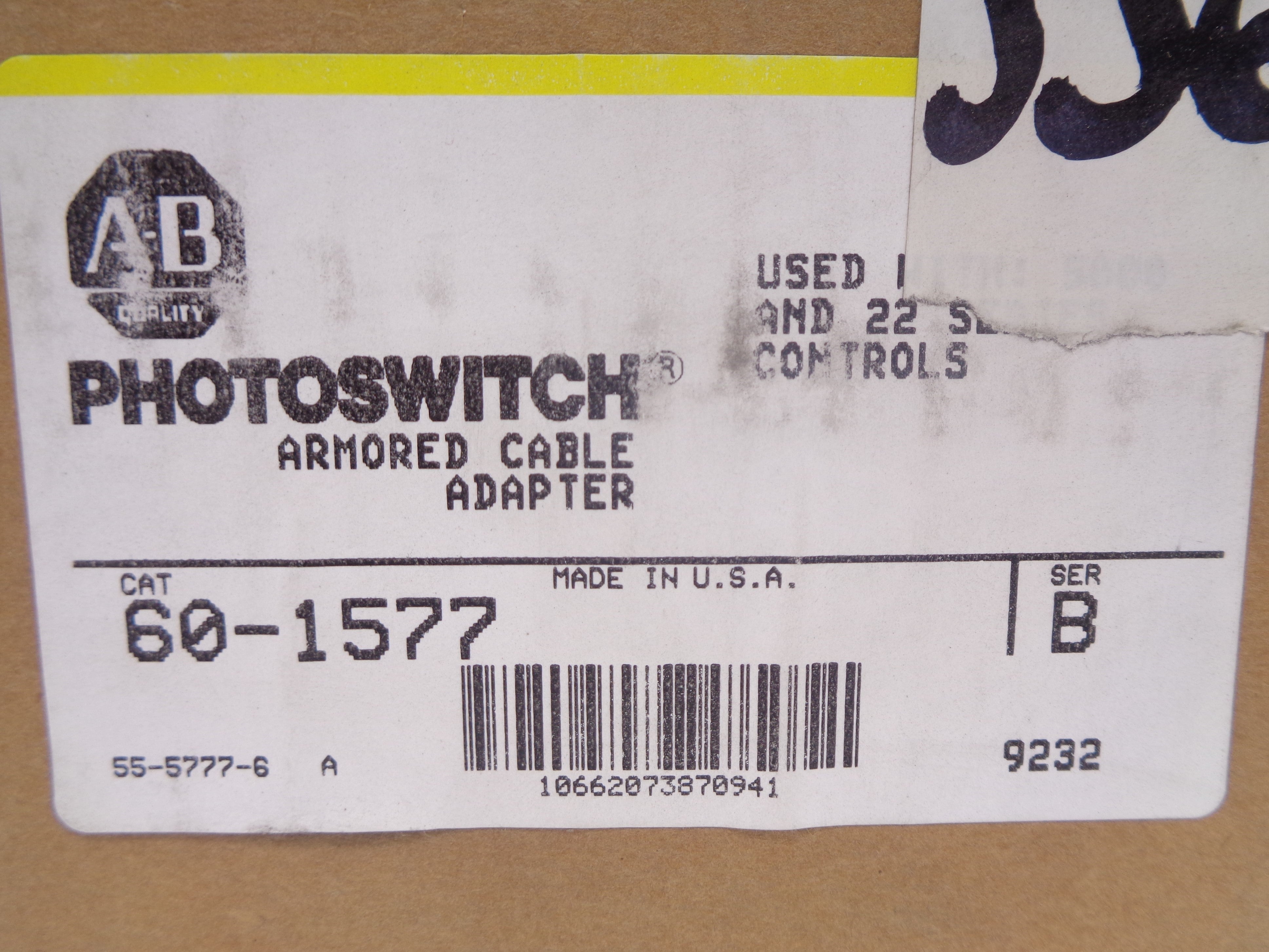INDUSTRIAL SPARE PART 60-1577 SER. B (BR/YL) NSFS