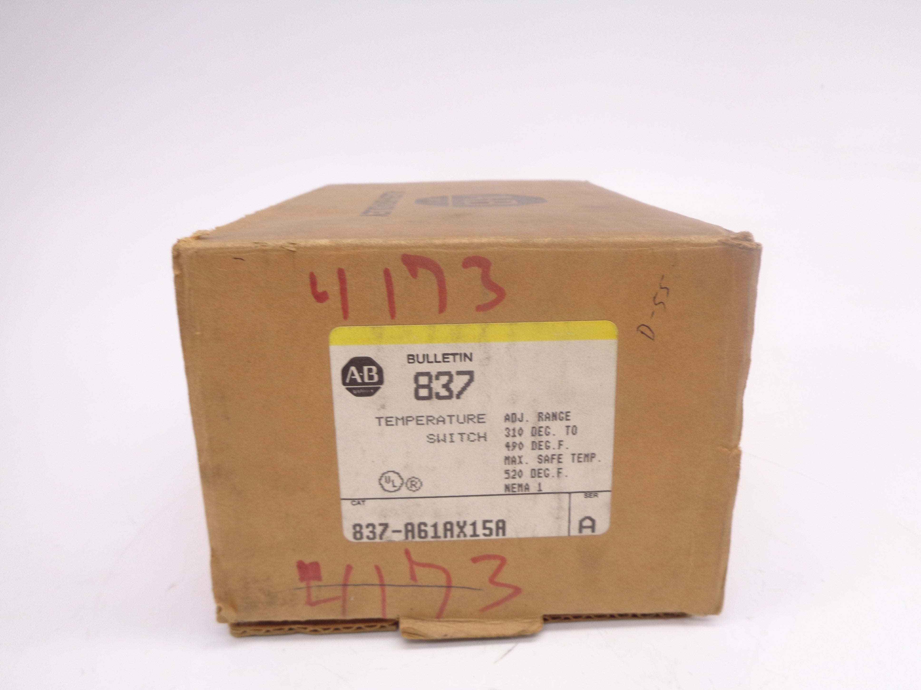INDUSTRIAL SPARE PART 837-A61AX15A SER. A (BR/YL) NSMP