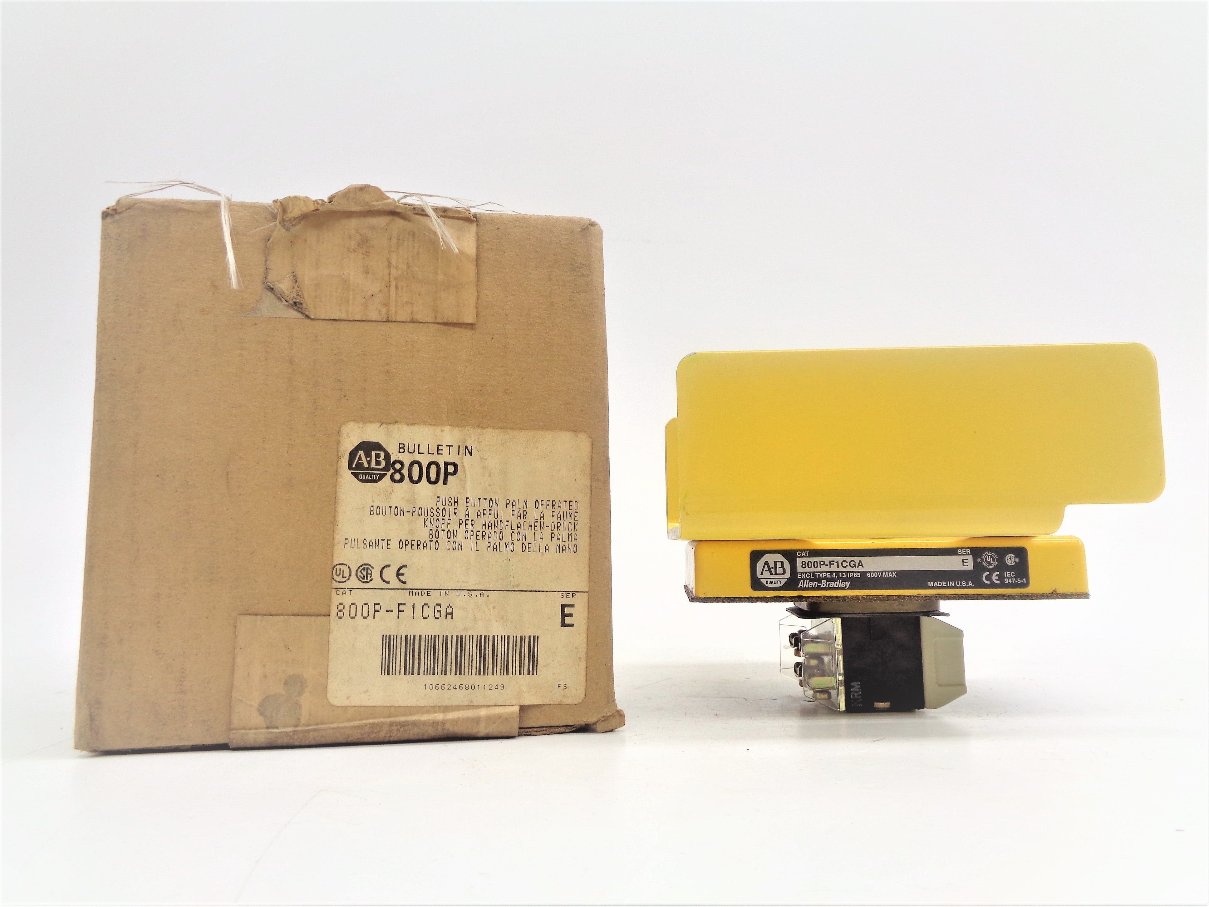 ALLEN BRADLEY 800P-F1CGA SER. E (BR/WH) NSMP
