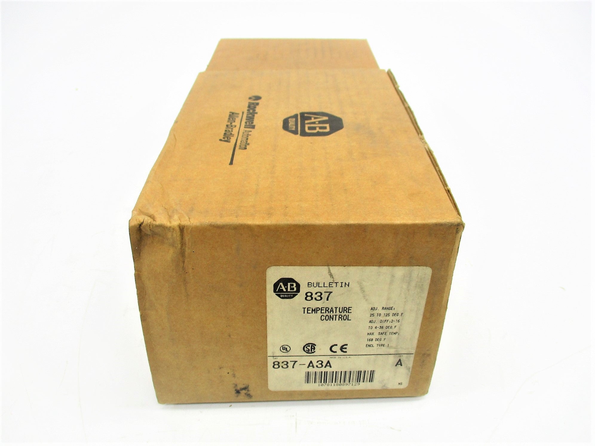 INDUSTRIAL SPARE PART 837-A3A SER. A (BR/WH) NSFS