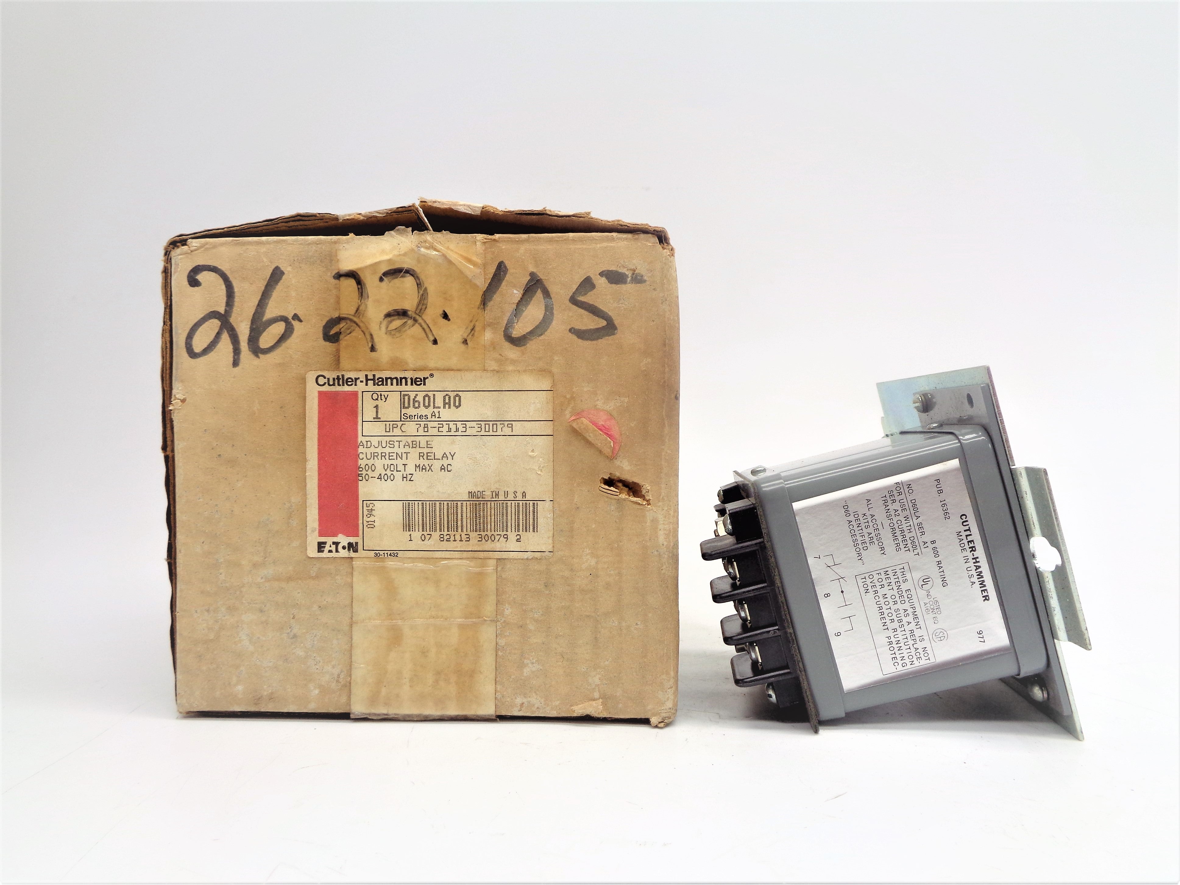 CUTLER HAMMER D60LA0 SER. A1 600V NSMP