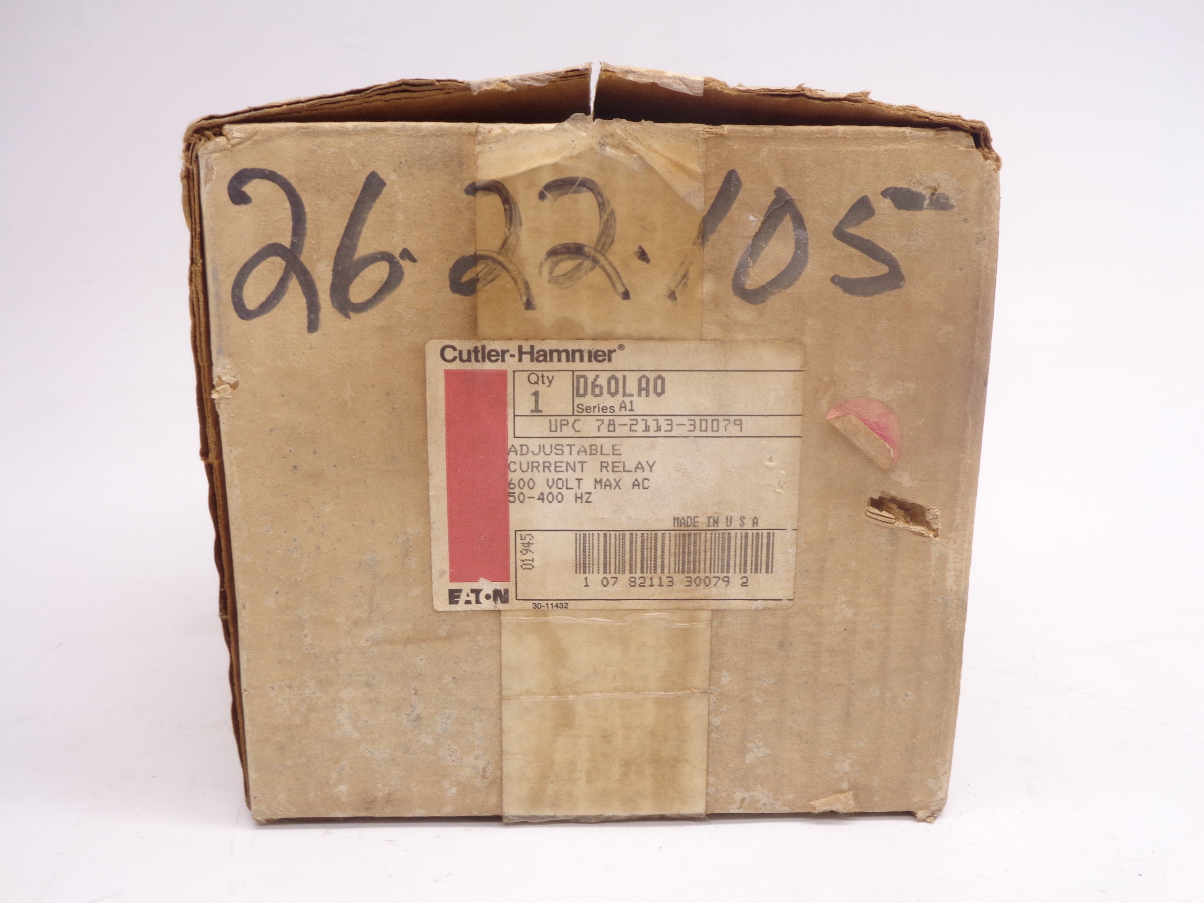 CUTLER HAMMER D60LA0 SER. A1 600V NSMP