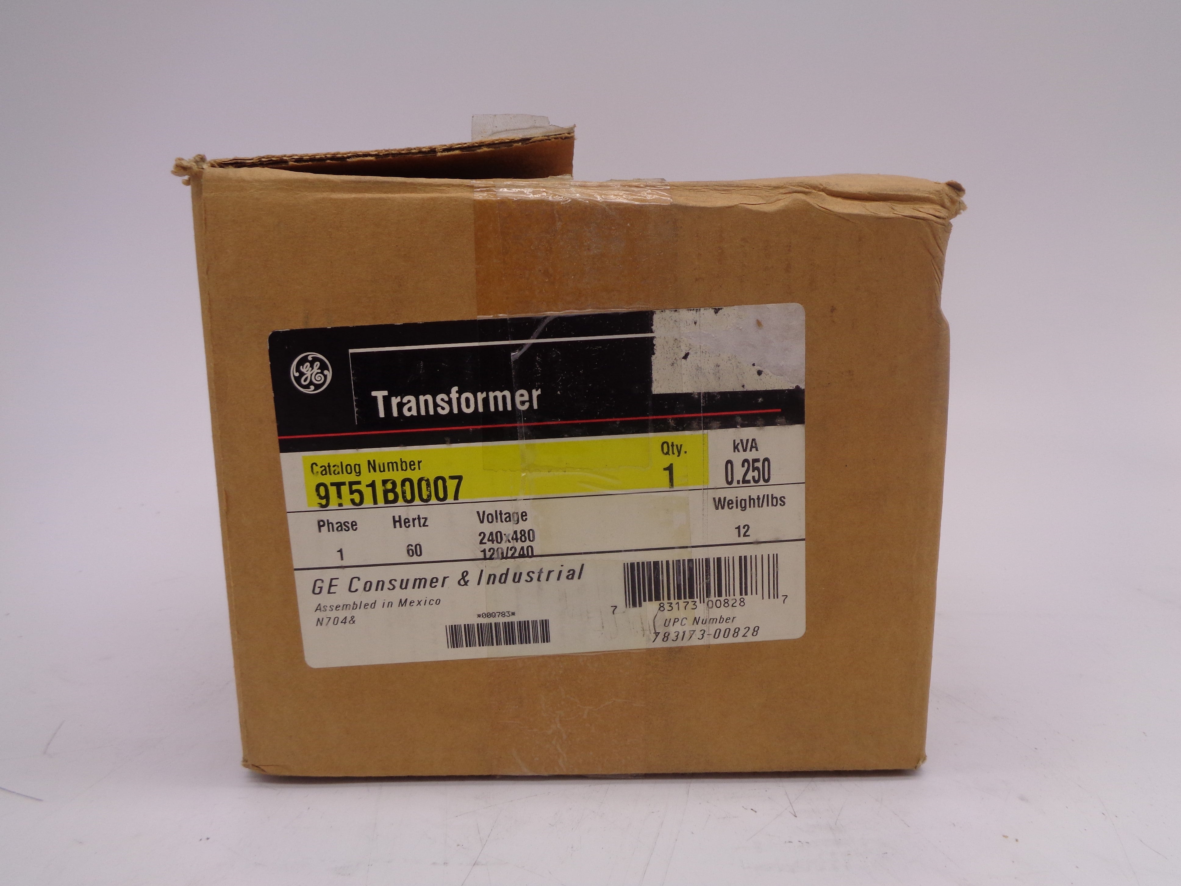 GENERAL ELECTRIC 9T51B0007 480V NSMP