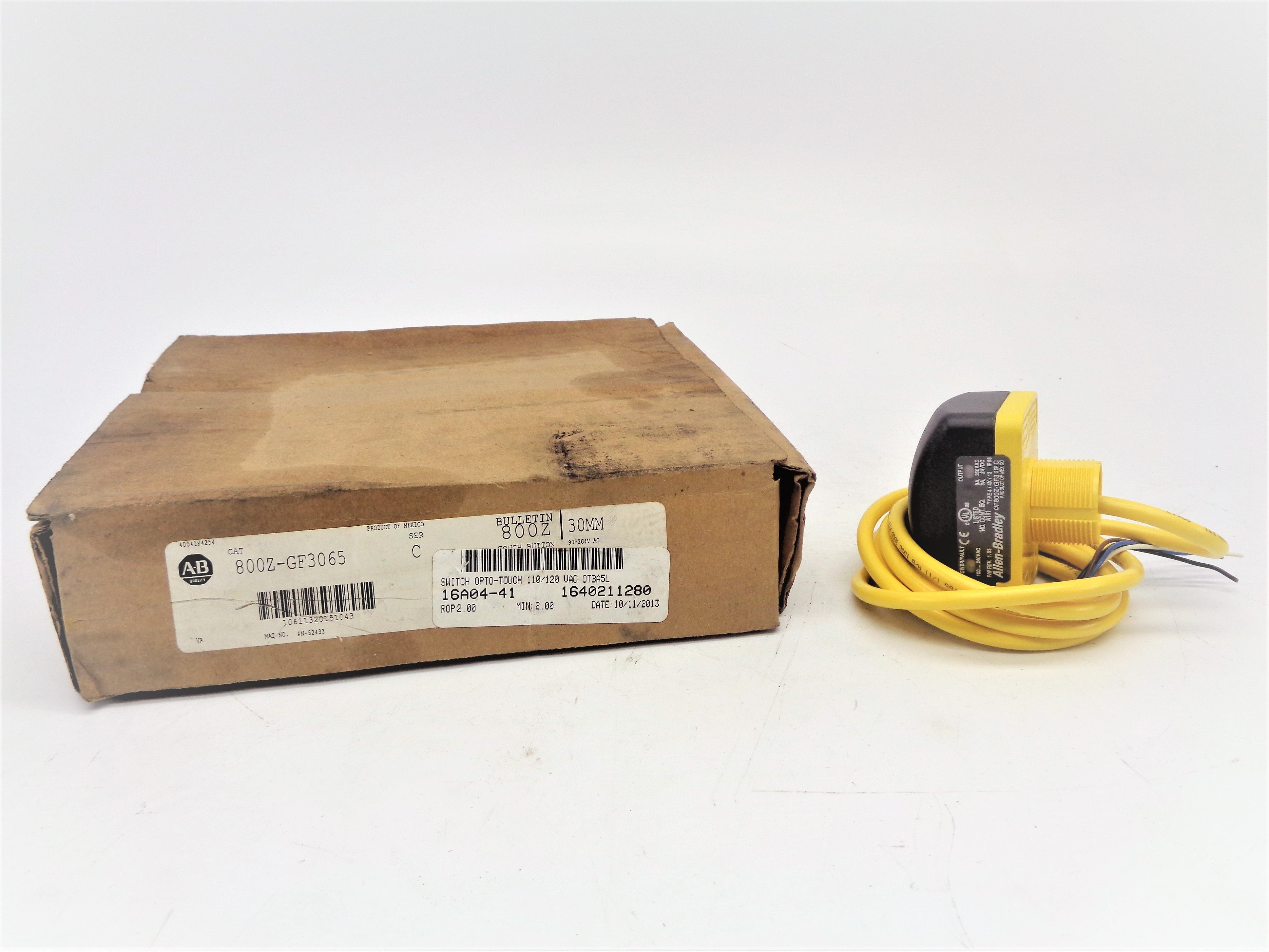 ALLEN BRADLEY 800Z-GF3065 SER. C (BR/WH) NSMP