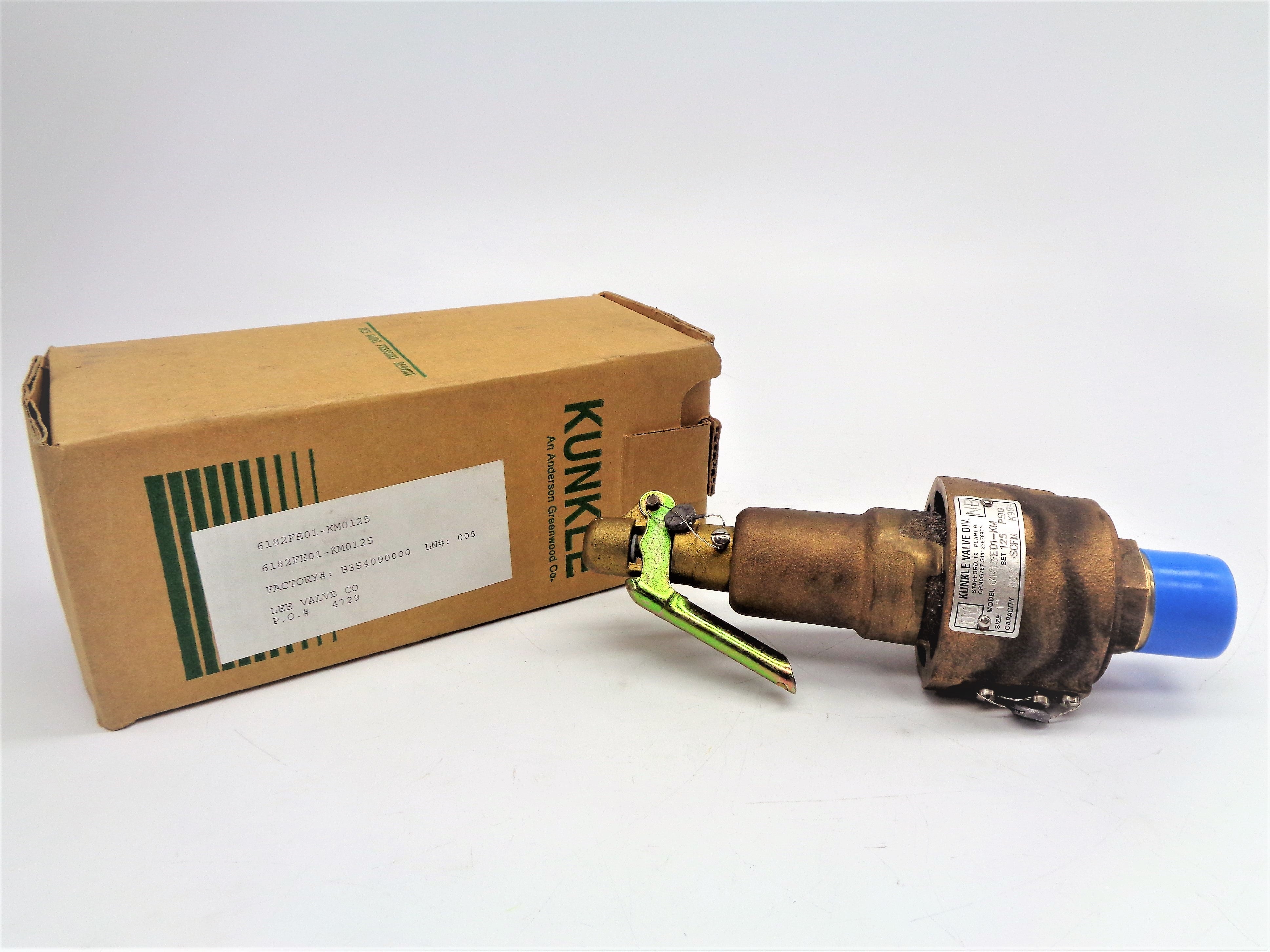 KUNKLE 6182FE01-KM 125 PSIG NSMP