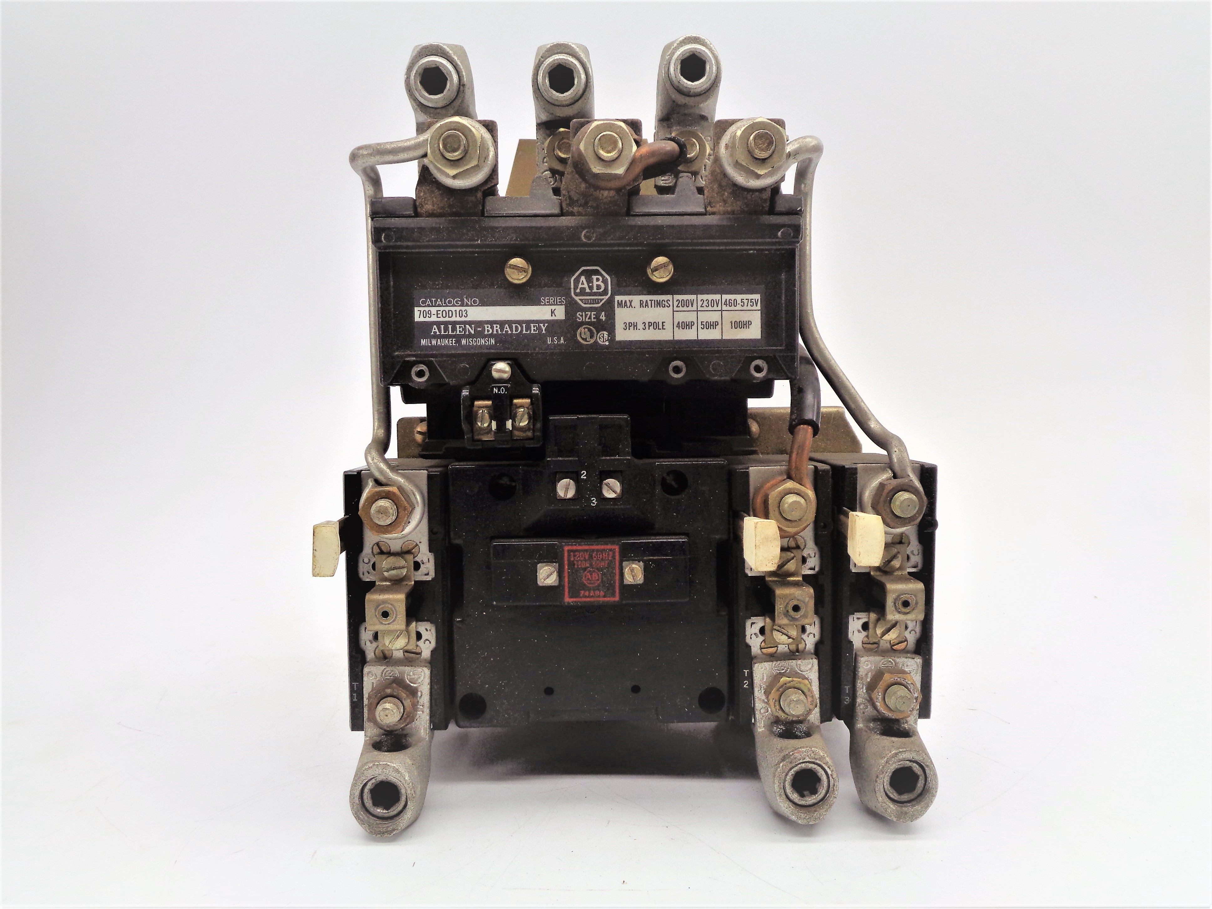 ALLEN BRADLEY 709-EOD103 SER. K 110/120V UNMP