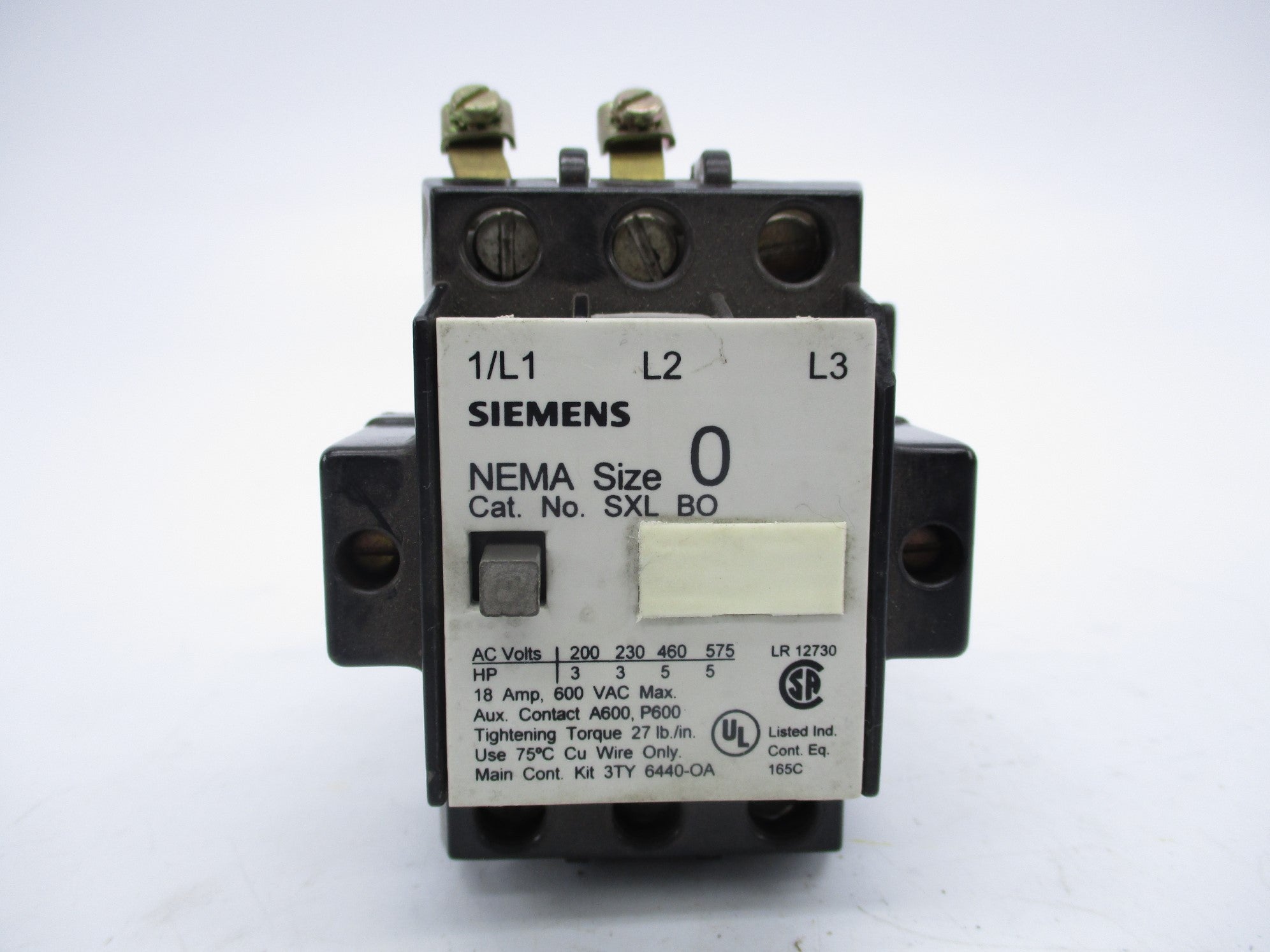 SIEMENS SXLBO-120 (AS PICTURED) UNMP