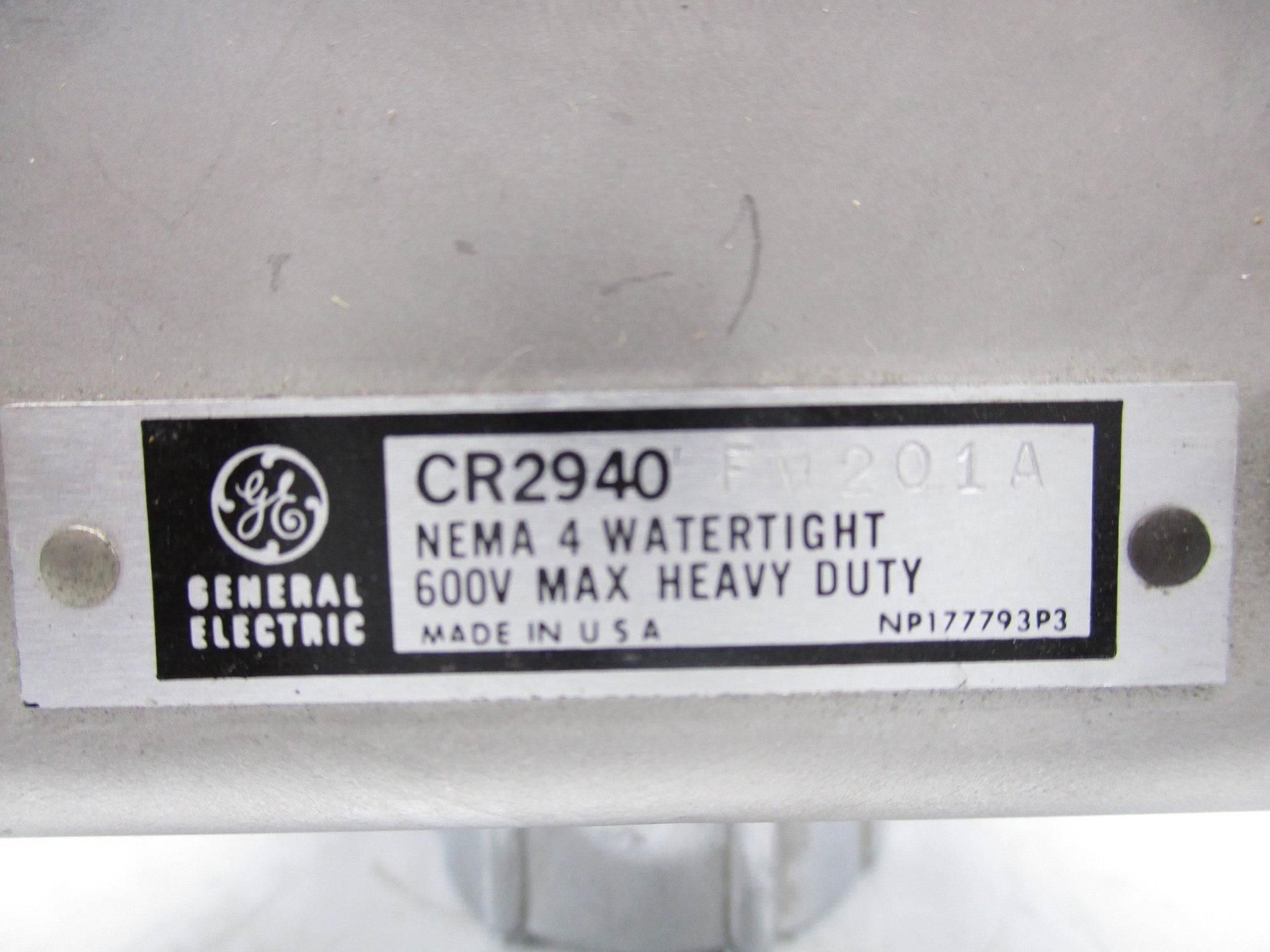 GENERAL ELECTRIC CR2940FM201A (AS PICTURED) UNMP