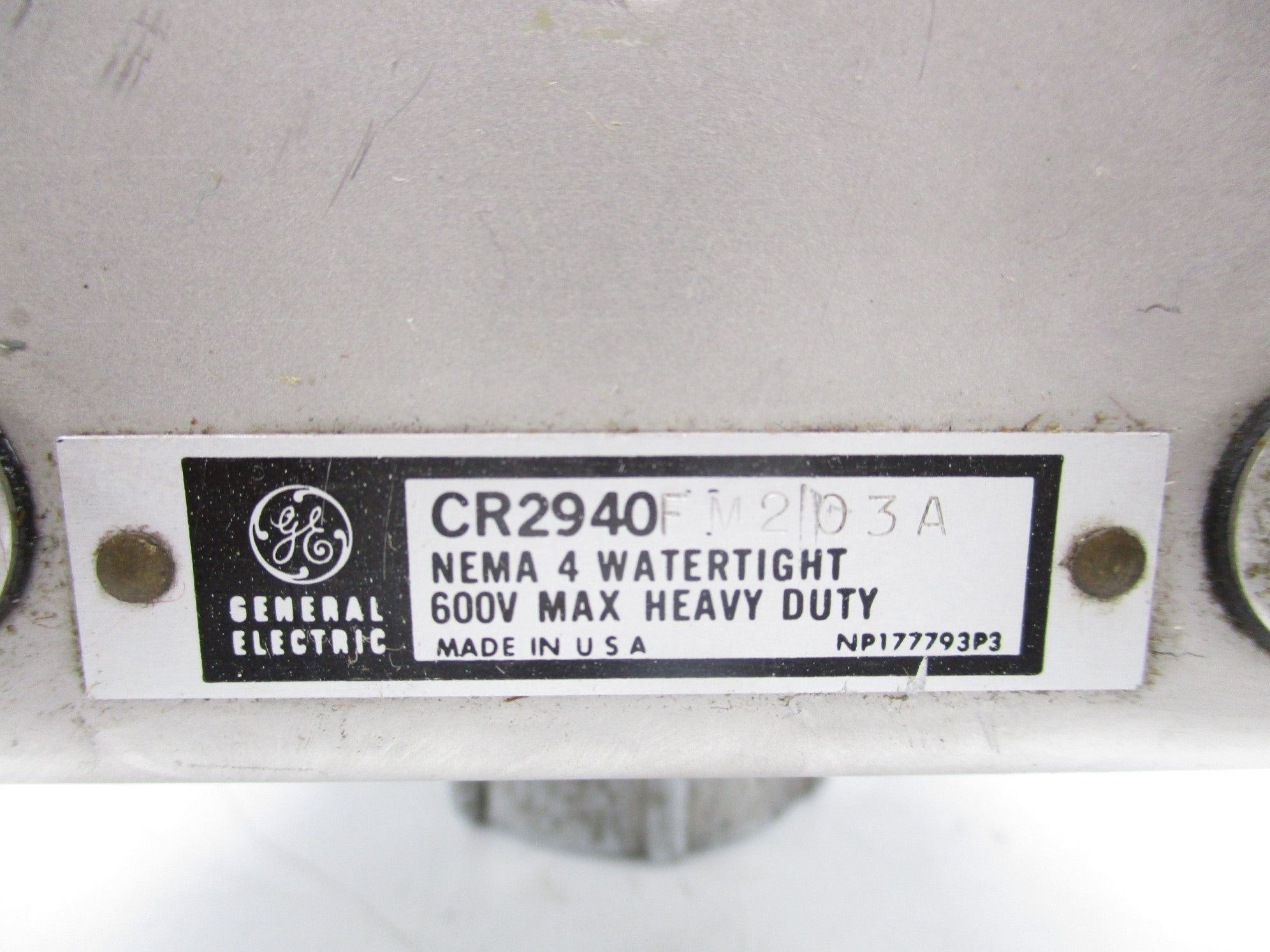GENERAL ELECTRIC CR2940FM203A UNMP