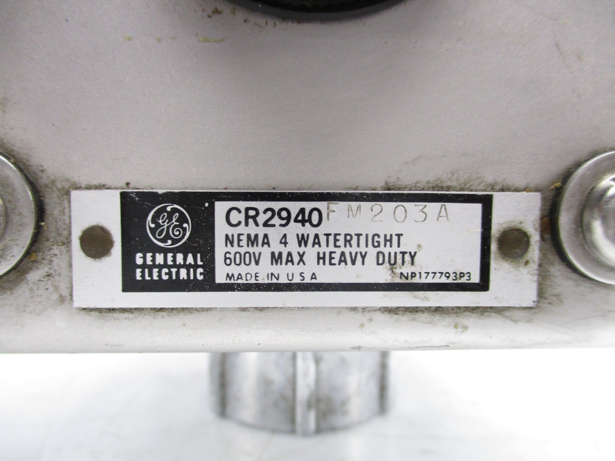 GENERAL ELECTRIC CR2940FM203A (AS PICTURED) UNMP