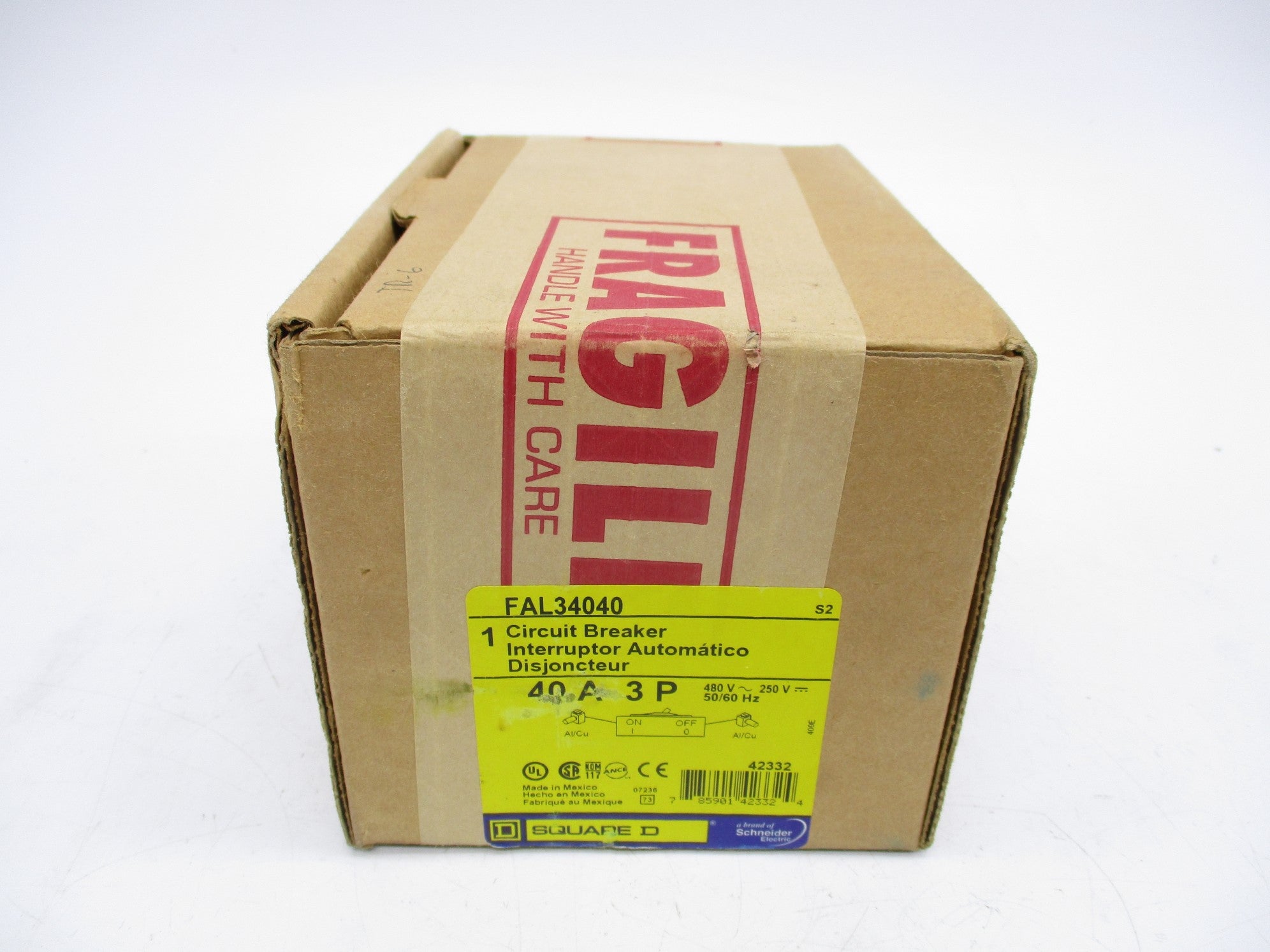SQUARE D FAL34040 480V 40A NSFS
