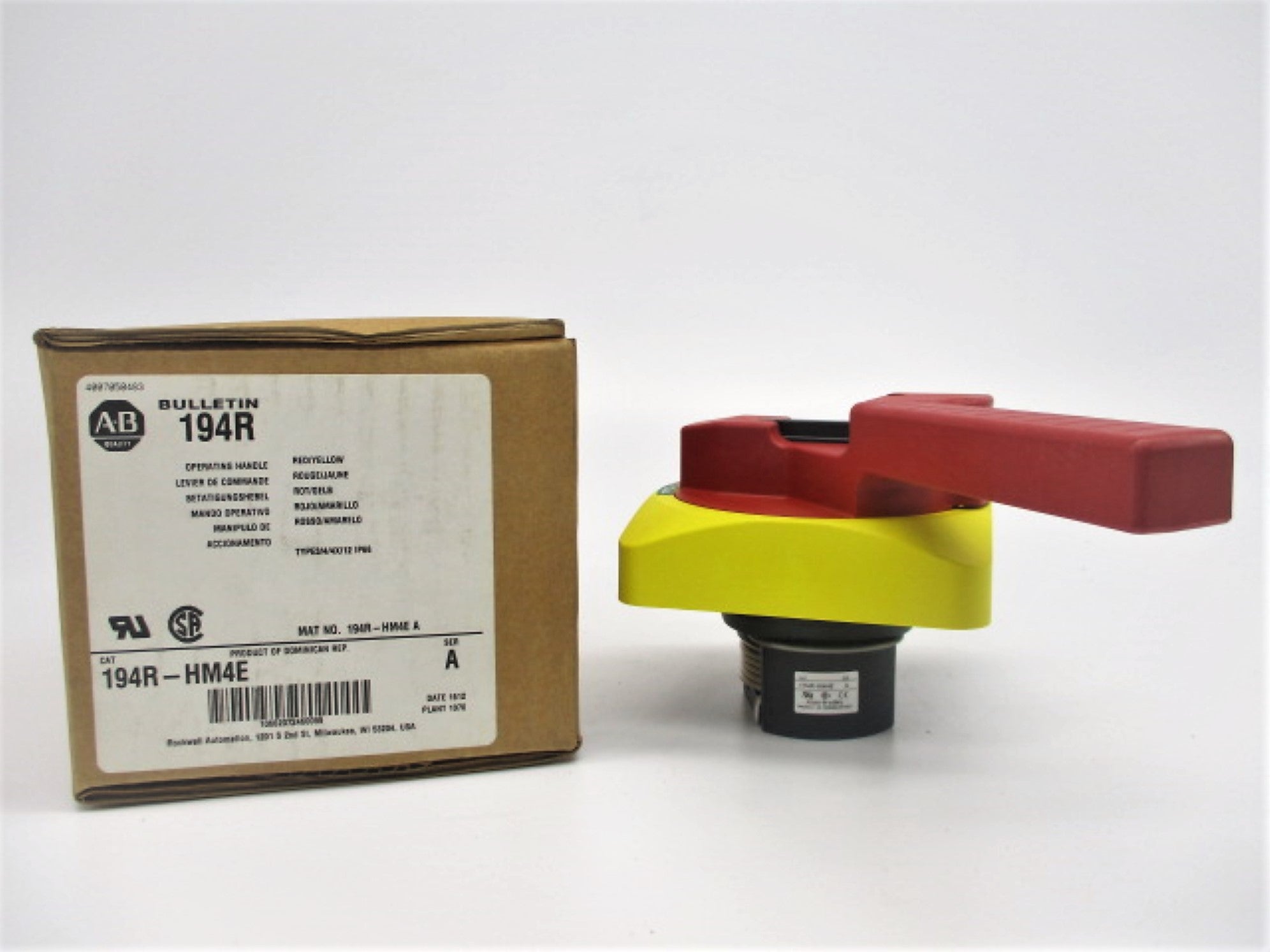 ALLEN BRADLEY 194R-HM4E SER. A (BR/WH) NSMP