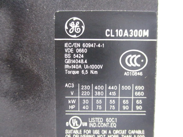 GENERAL ELECTRIC CL10A300M 110/120V NSNP