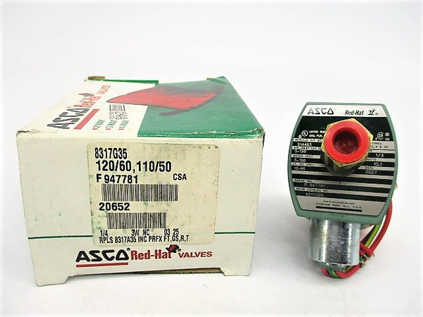 ASCO 8317G35 110/120V 5-150PSI 1/4" NSMP