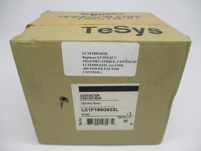 SCHNEIDER ELECTRIC LC1F185G622L 120V NSFS