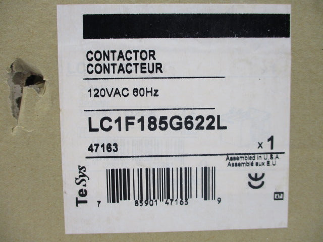 SCHNEIDER ELECTRIC LC1F185G622L 120V NSFS