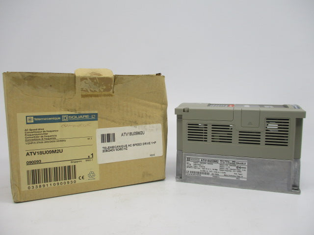 TELEMECANIQUE ATV18U09M2 200/240VAC 4.4/3.9A NSMP
