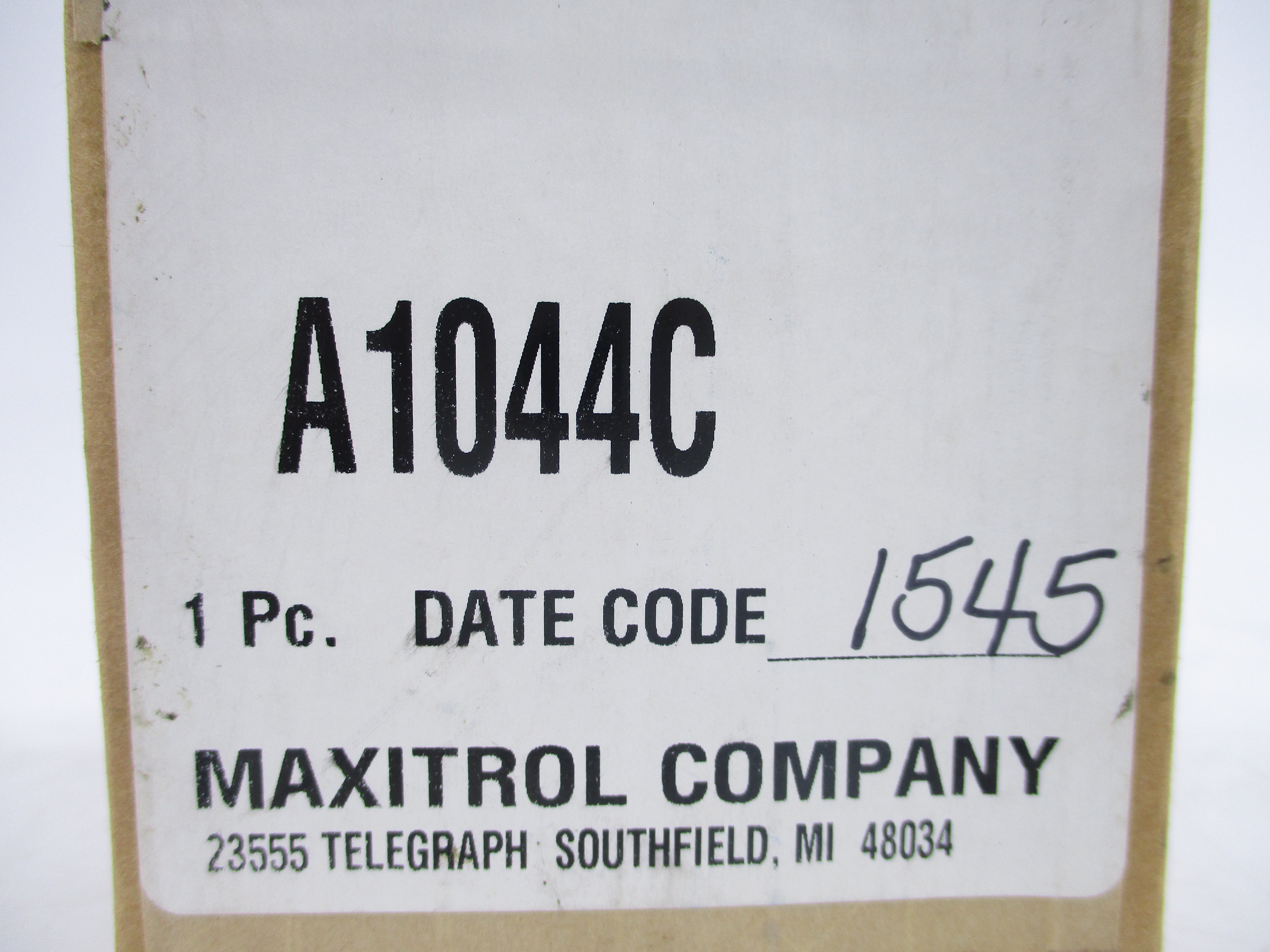 MAXITROL A1044C NSFS