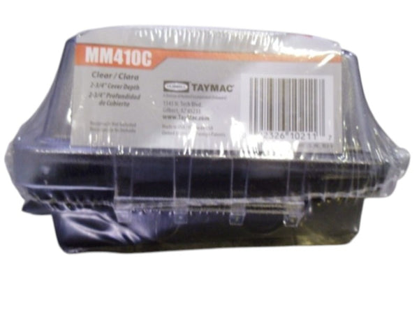 HUBBELL MM410C RECEPTACLE COVER  NSNP