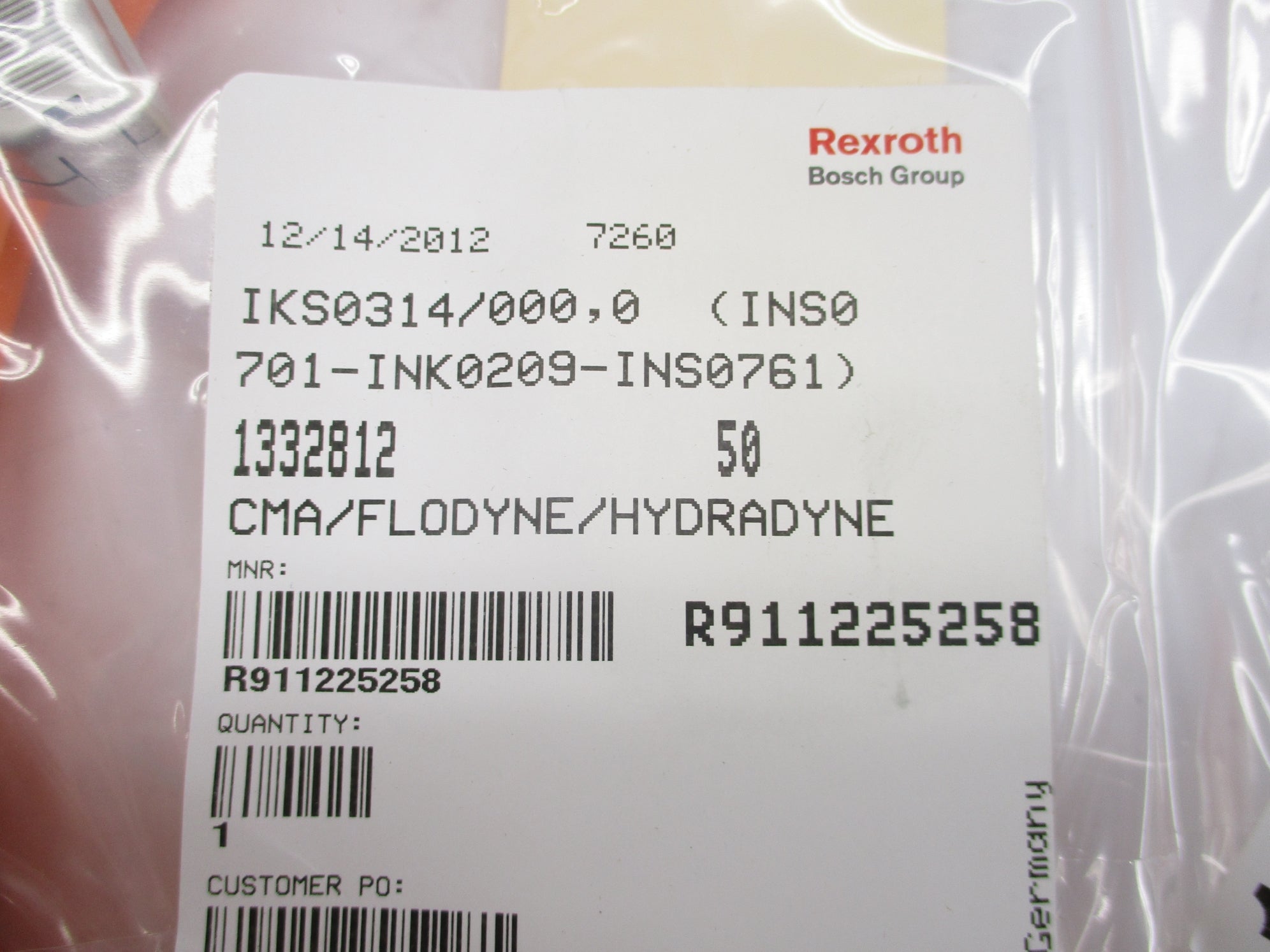 REXROTH IKS0314 R911225258 NSMP