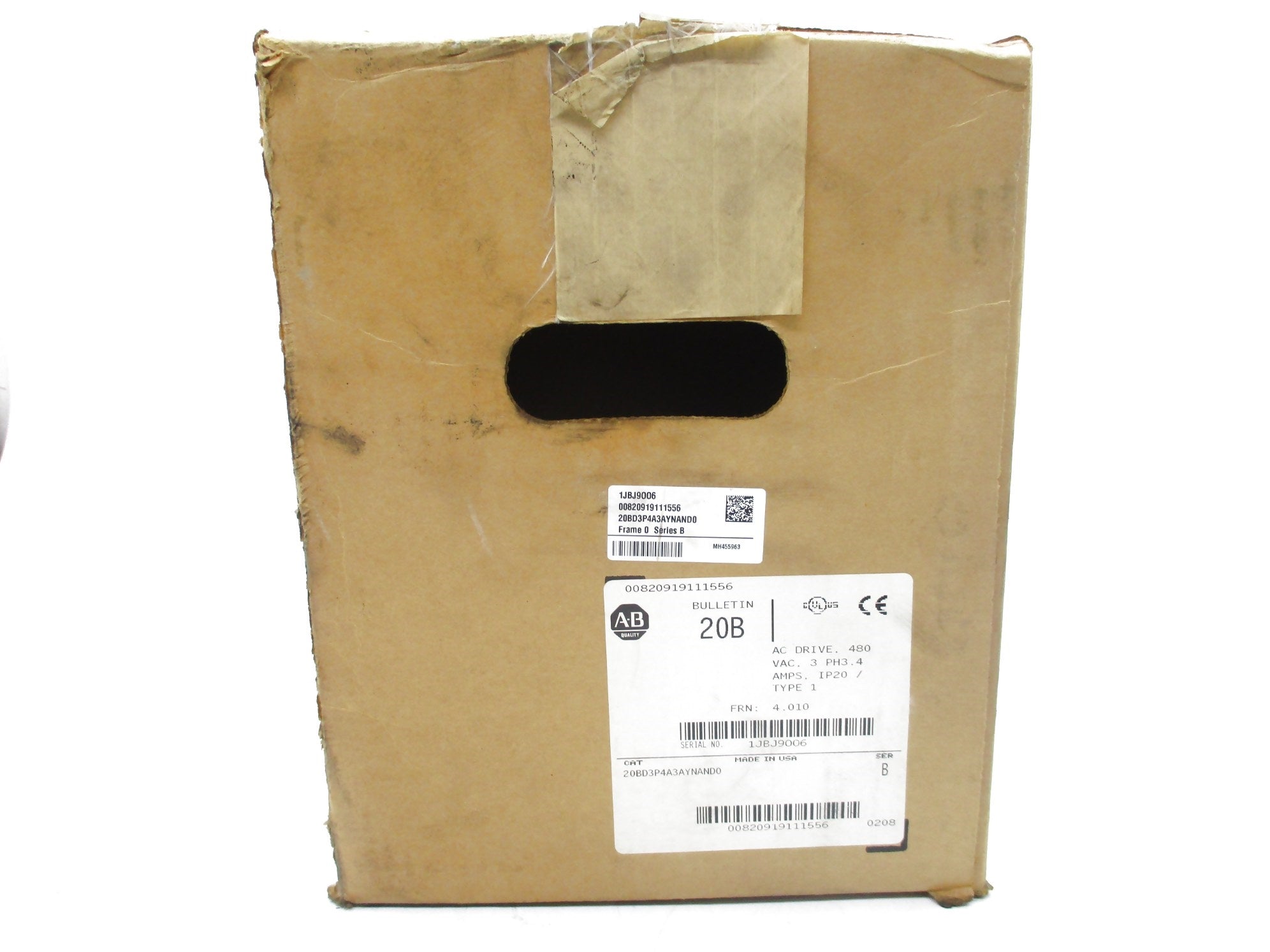 INDUSTRIAL SPARE PART 20BD3P4A3AYNAND0 SER. B F/W 4.010 NSMP
