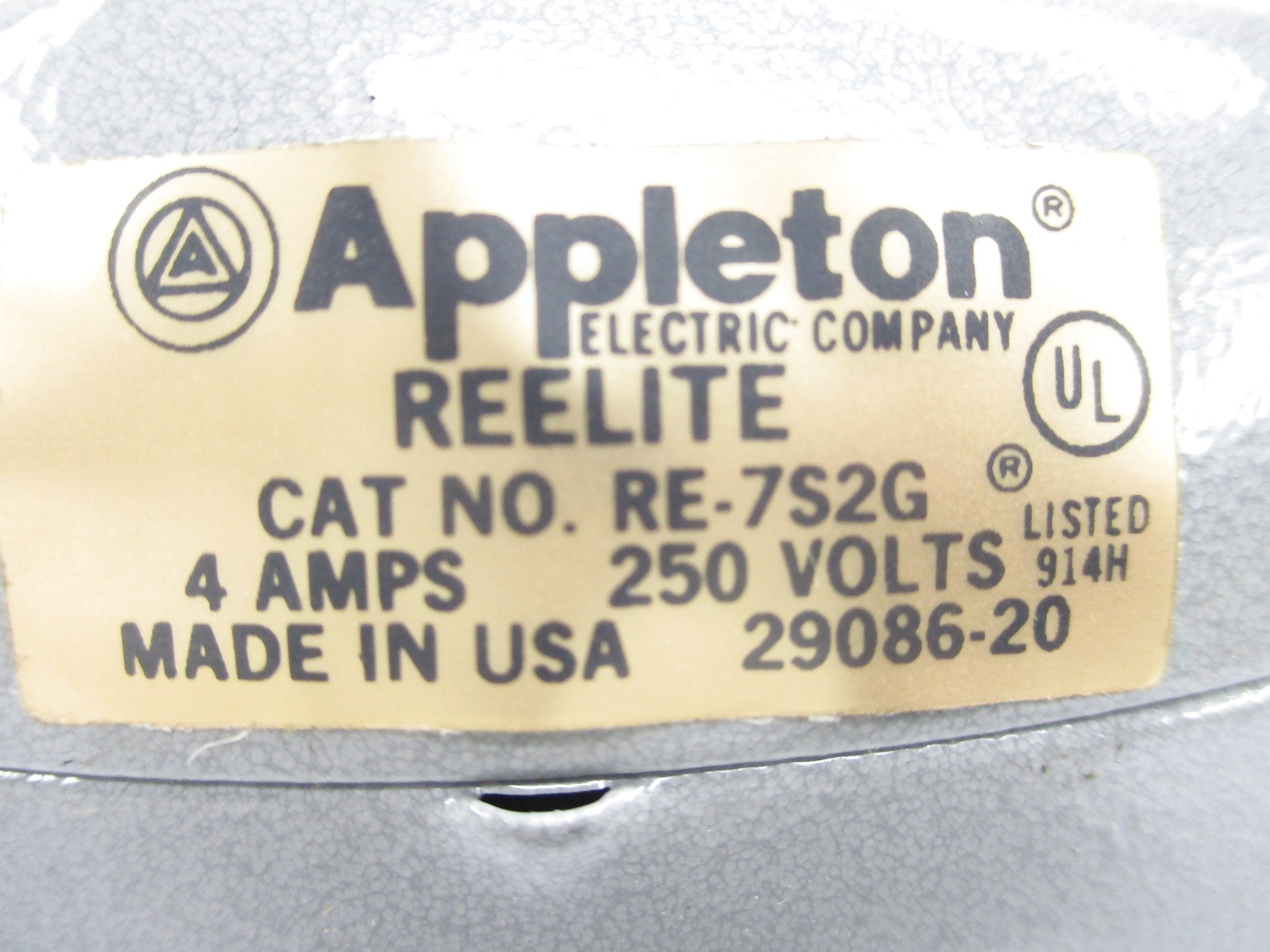 APPLETON RE-7S2G UNMP