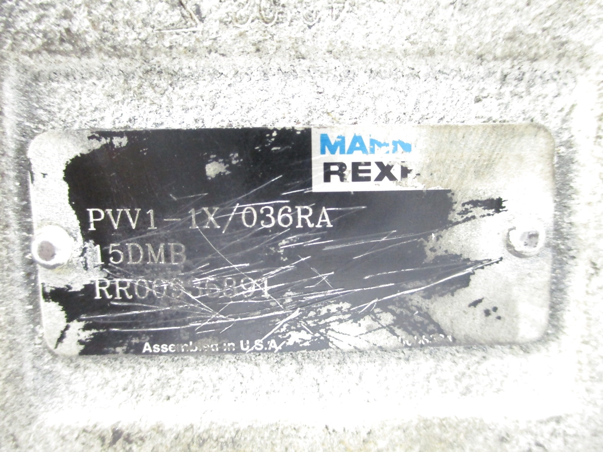 REXROTH PVV1-1X/036RA15DMB UNMP
