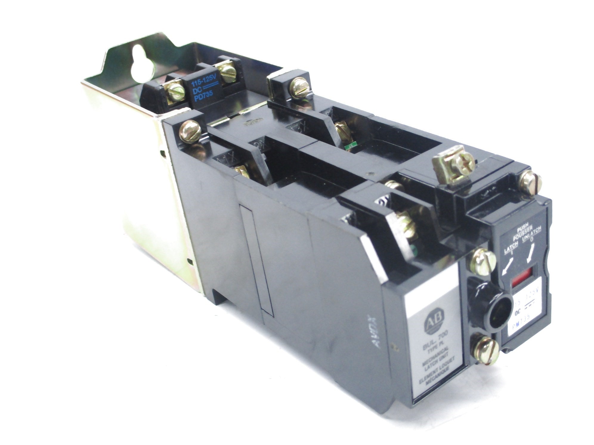 ALLEN BRADLEY 700DC-PL200Z1 SER. A 125V (BR/WH) NSMP