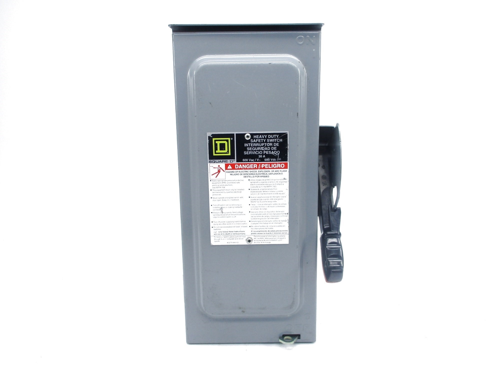 SQUARE D HU361RB SER. F05 600VAC/DC 30A NSNP