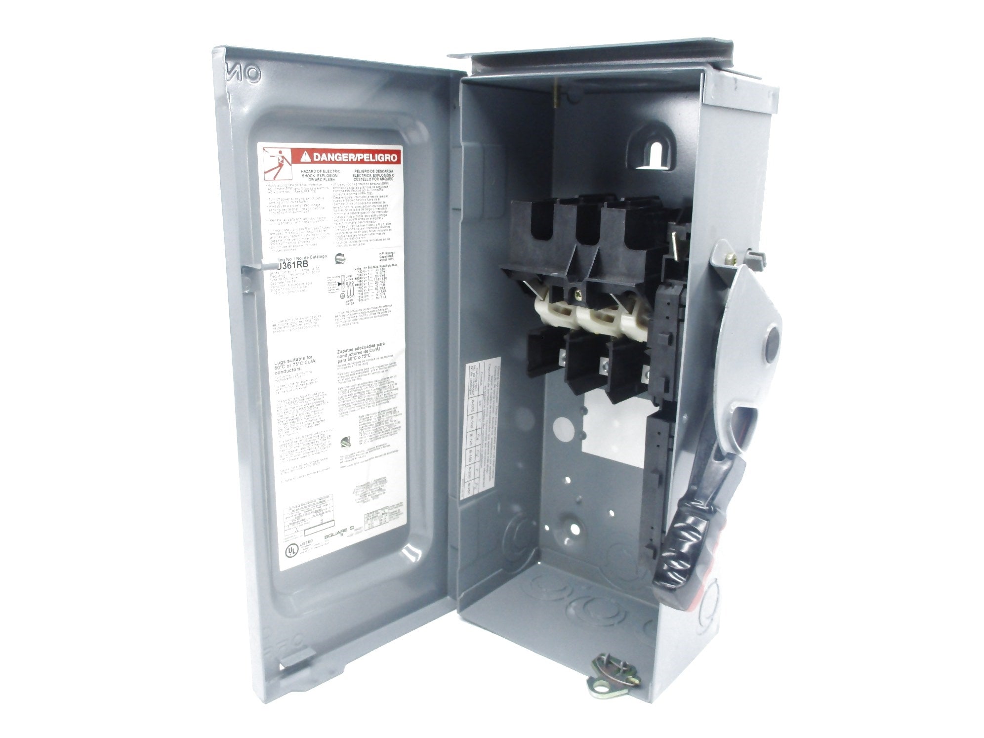 SQUARE D HU361RB SER. F05 600VAC/DC 30A NSNP