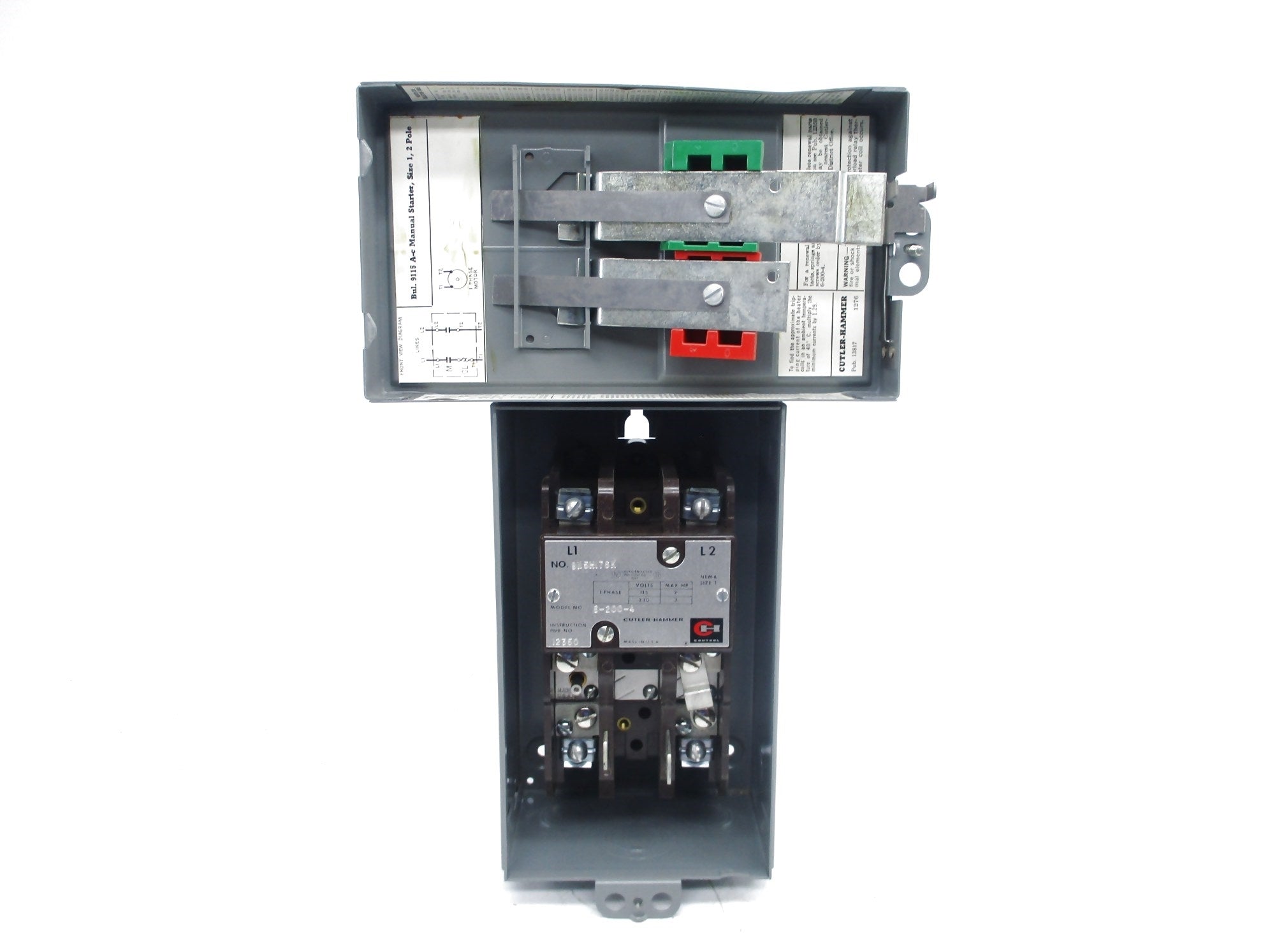 CUTLER HAMMER 9115H176 SER. K NSMP