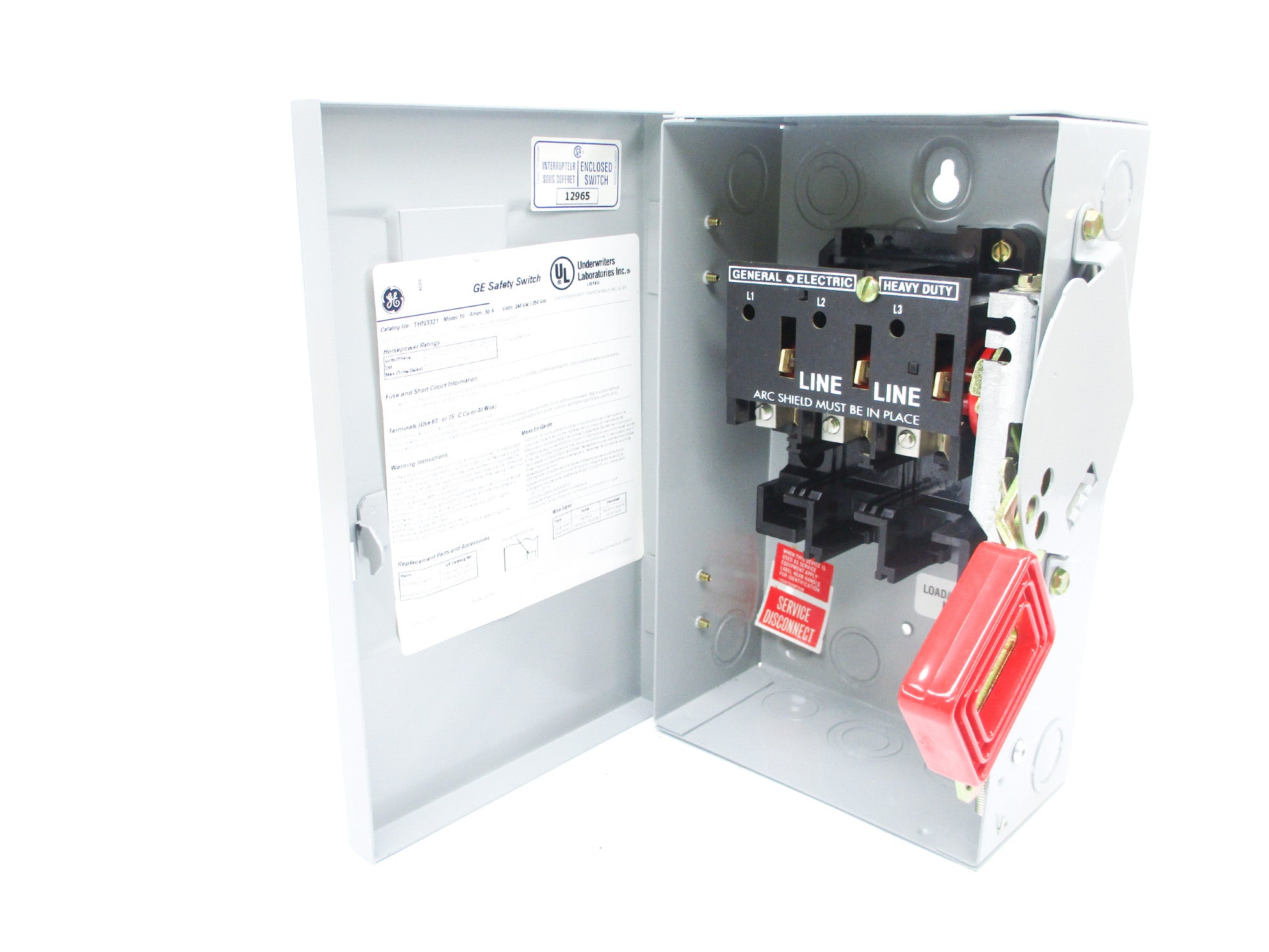 GENERAL ELECTRIC THN3321 240VAC 30A NSMP