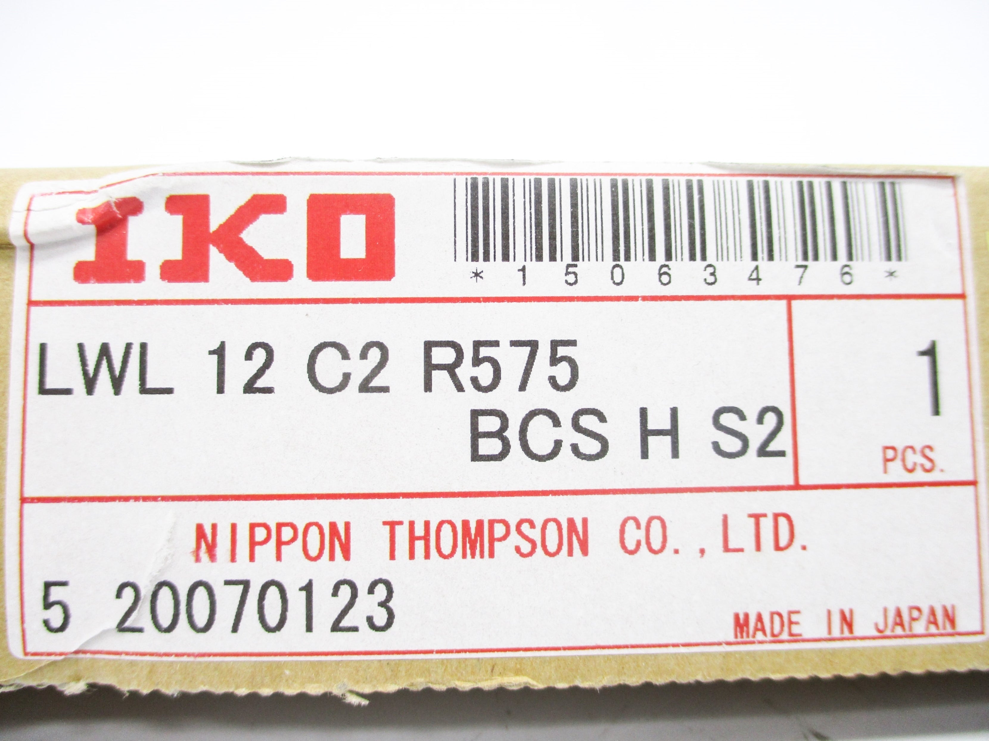 IKO LWL12C2R575BCSHS2 NSMP