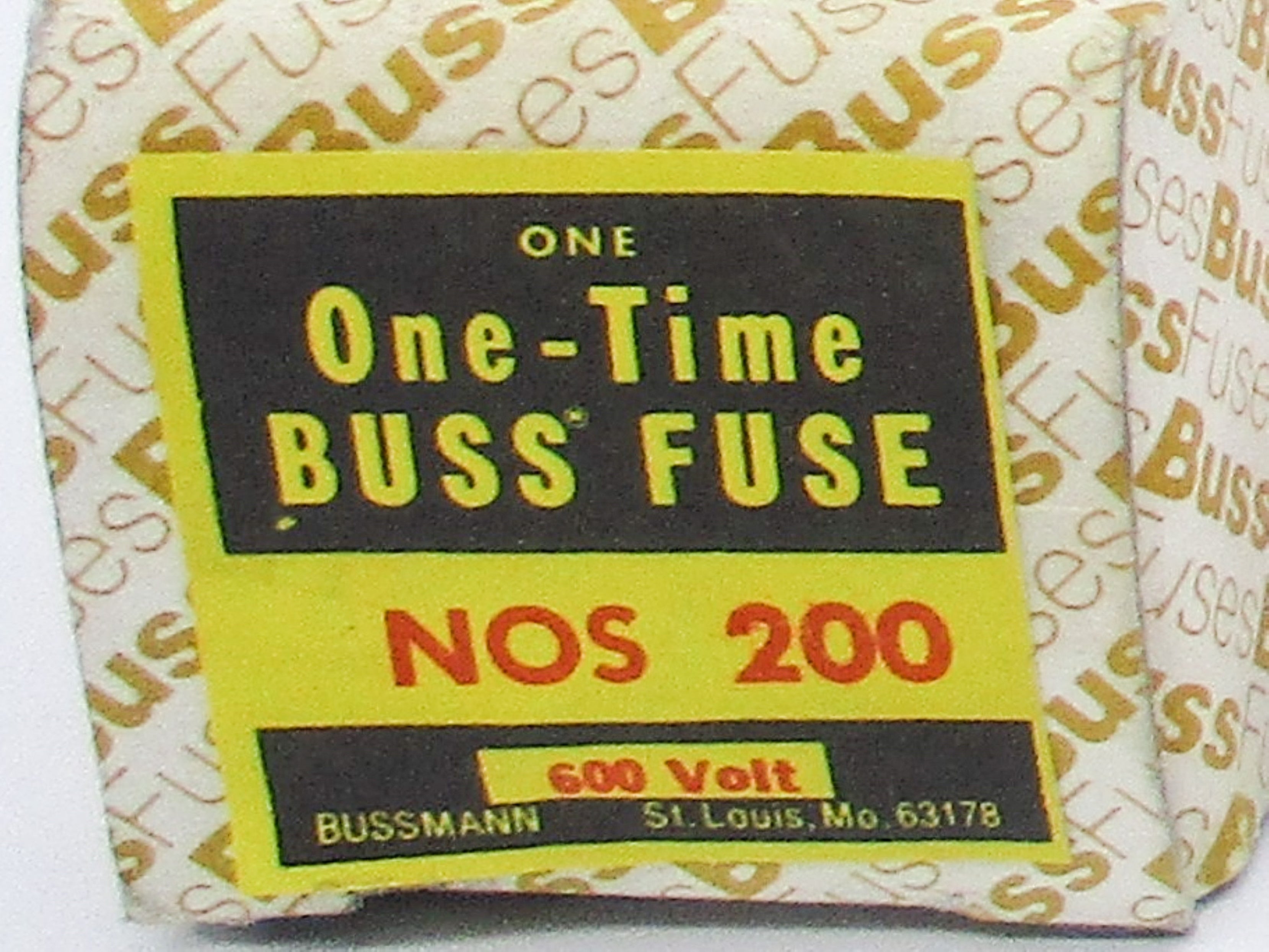 BUSSMANN NOS200 600VAC 200A NSMP