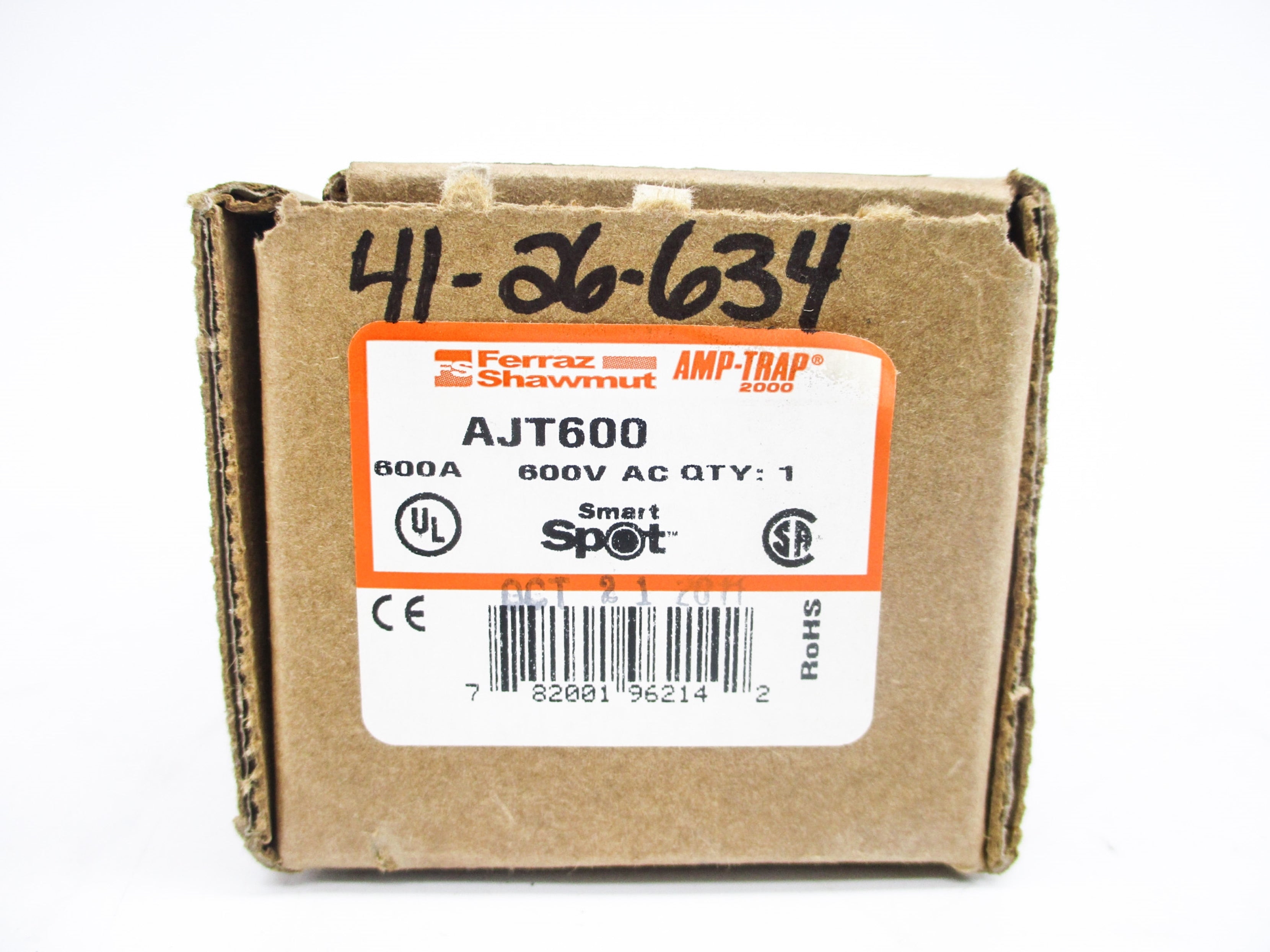 FERRAZ SHAWMUT AJT600 600VAC 600A NSMP