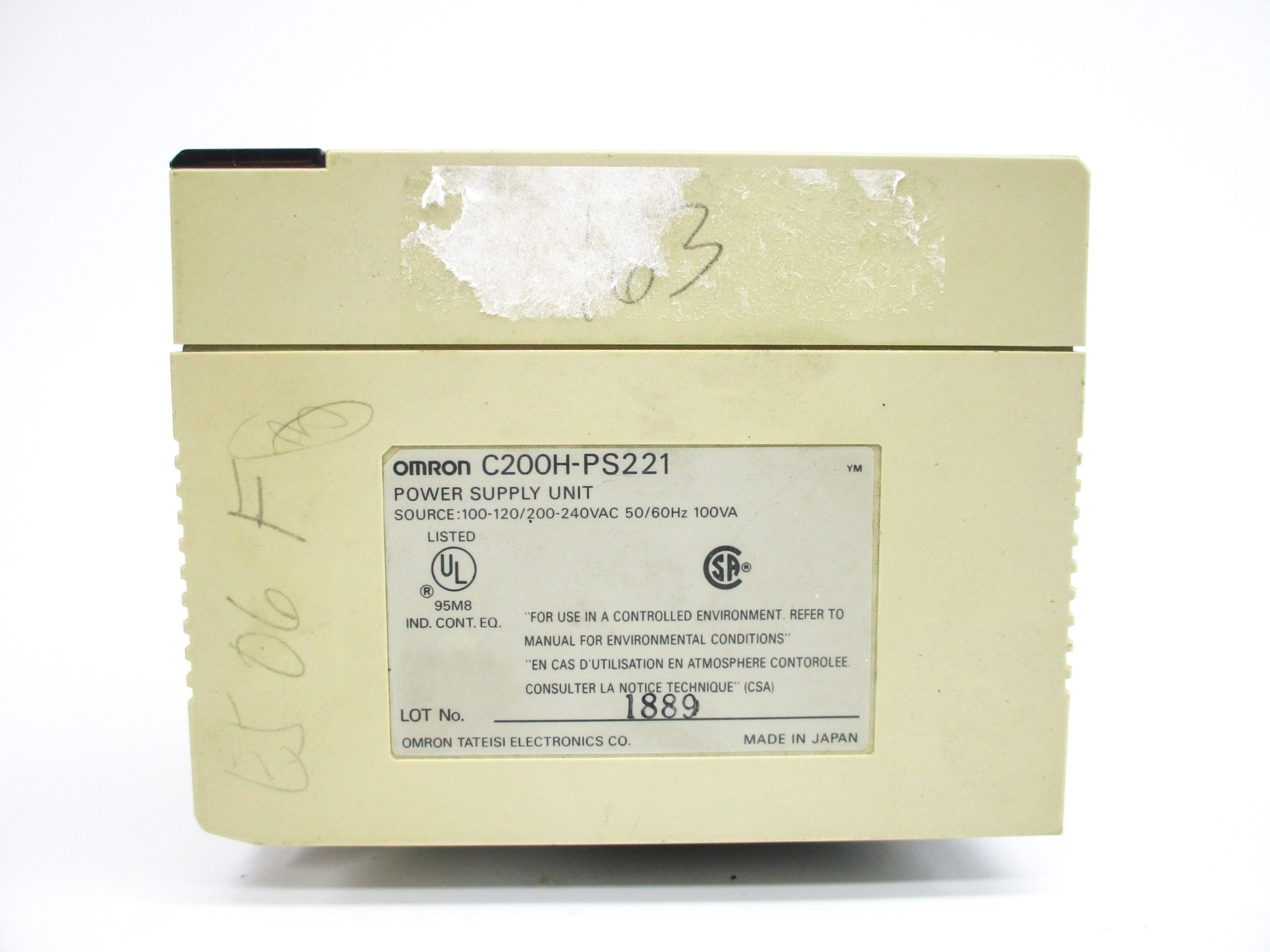 OMRON C200H-PS221 UNMP