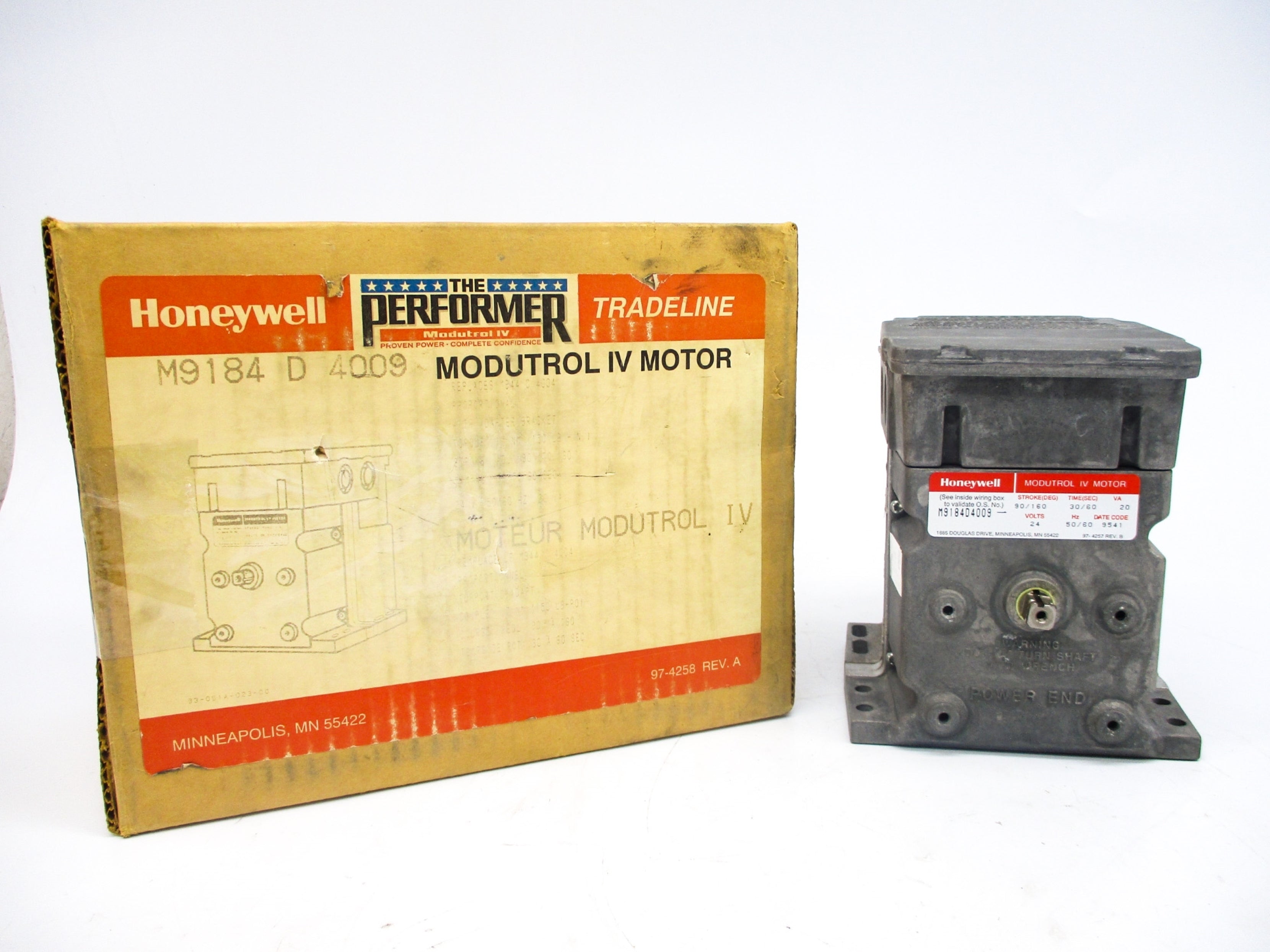 HONEYWELL M9184D4009 24V NSMP